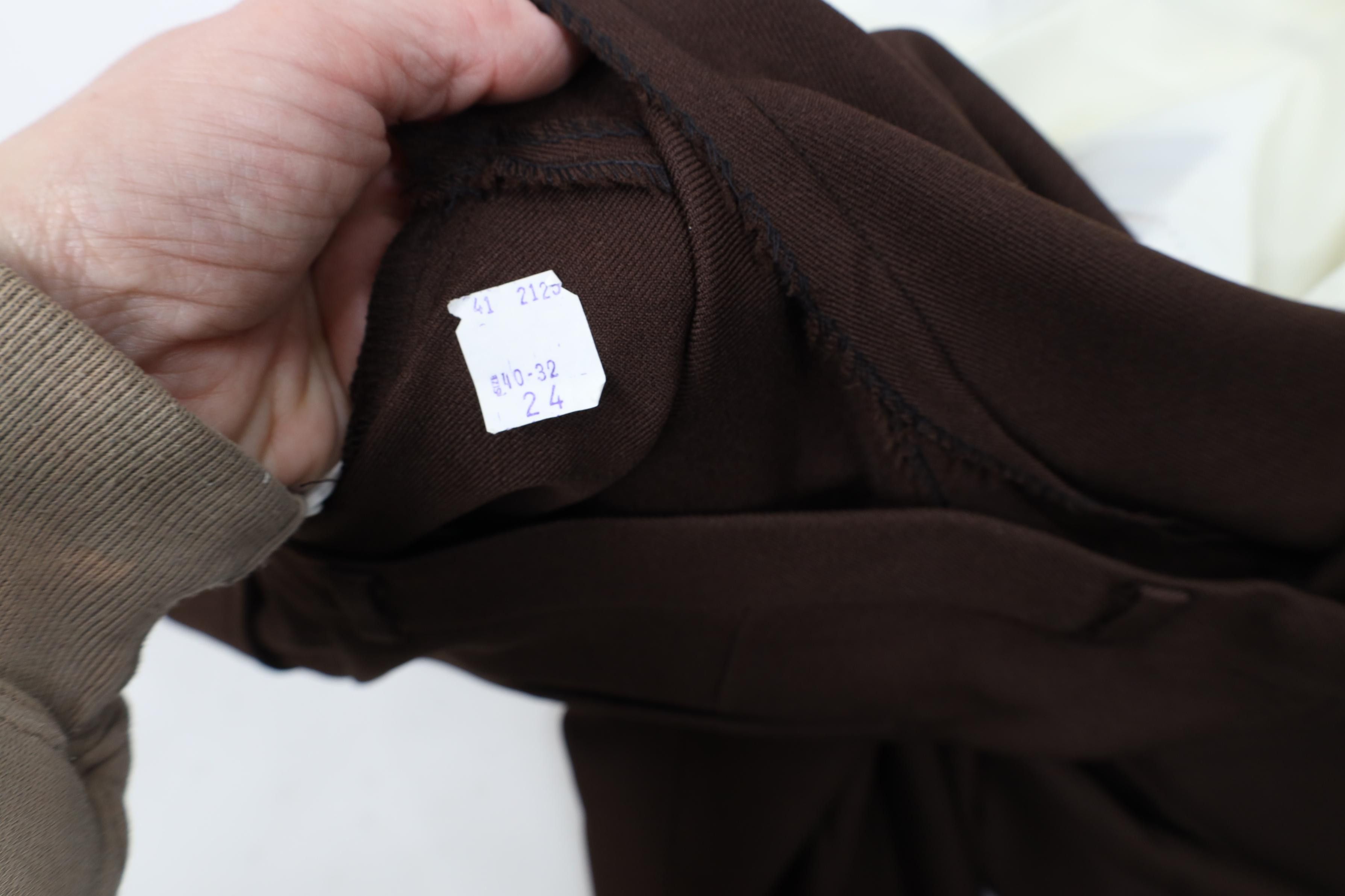 Vintage Deadstock Vintage 70s Streetwear Chino Pants Brown USA Size US 40 / EU 56 - 8 Thumbnail