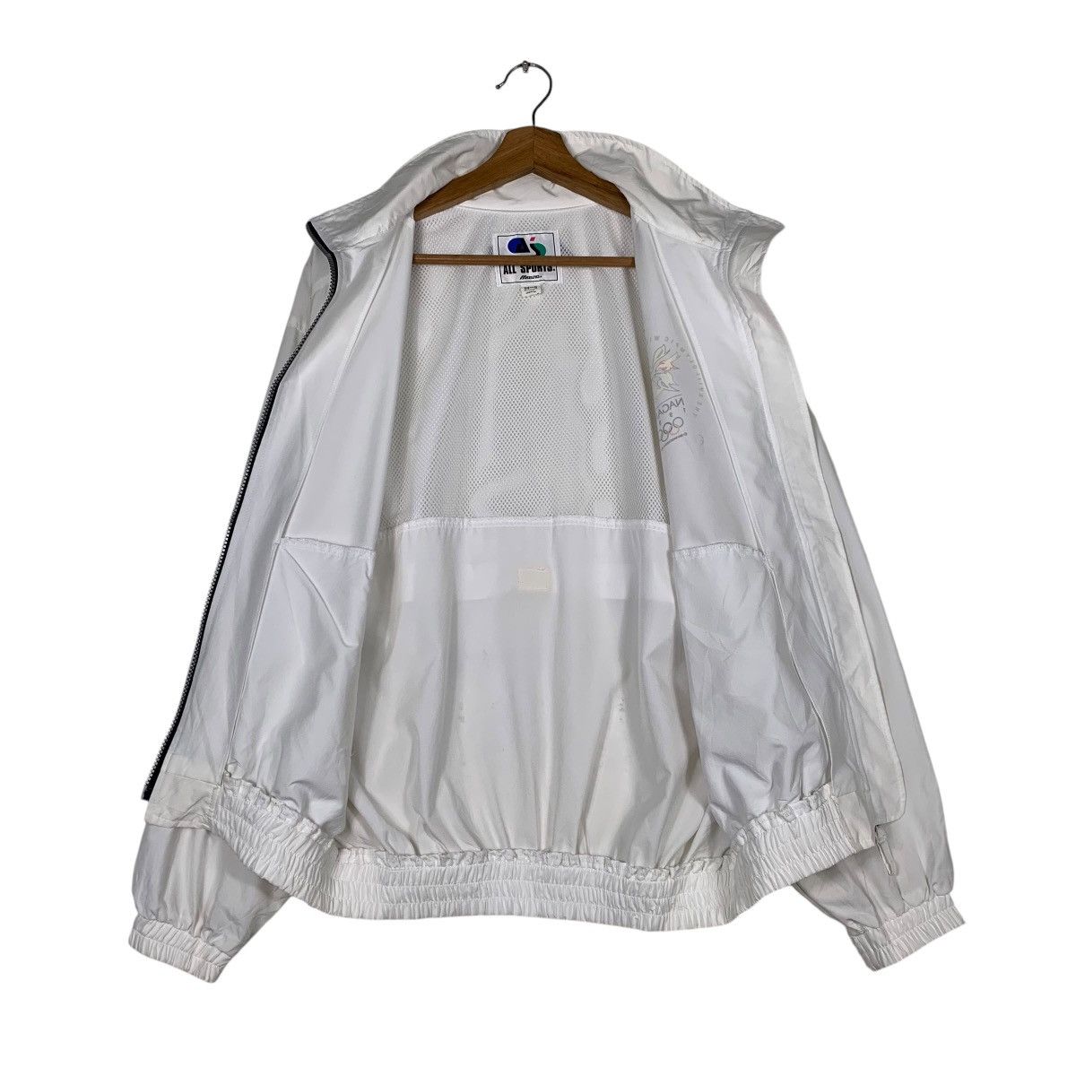 Mizuno Vintage Mizuno Winter Olympic Nagano 1998 Light Jacket Size US L / EU 52-54 / 3 - 11 Thumbnail