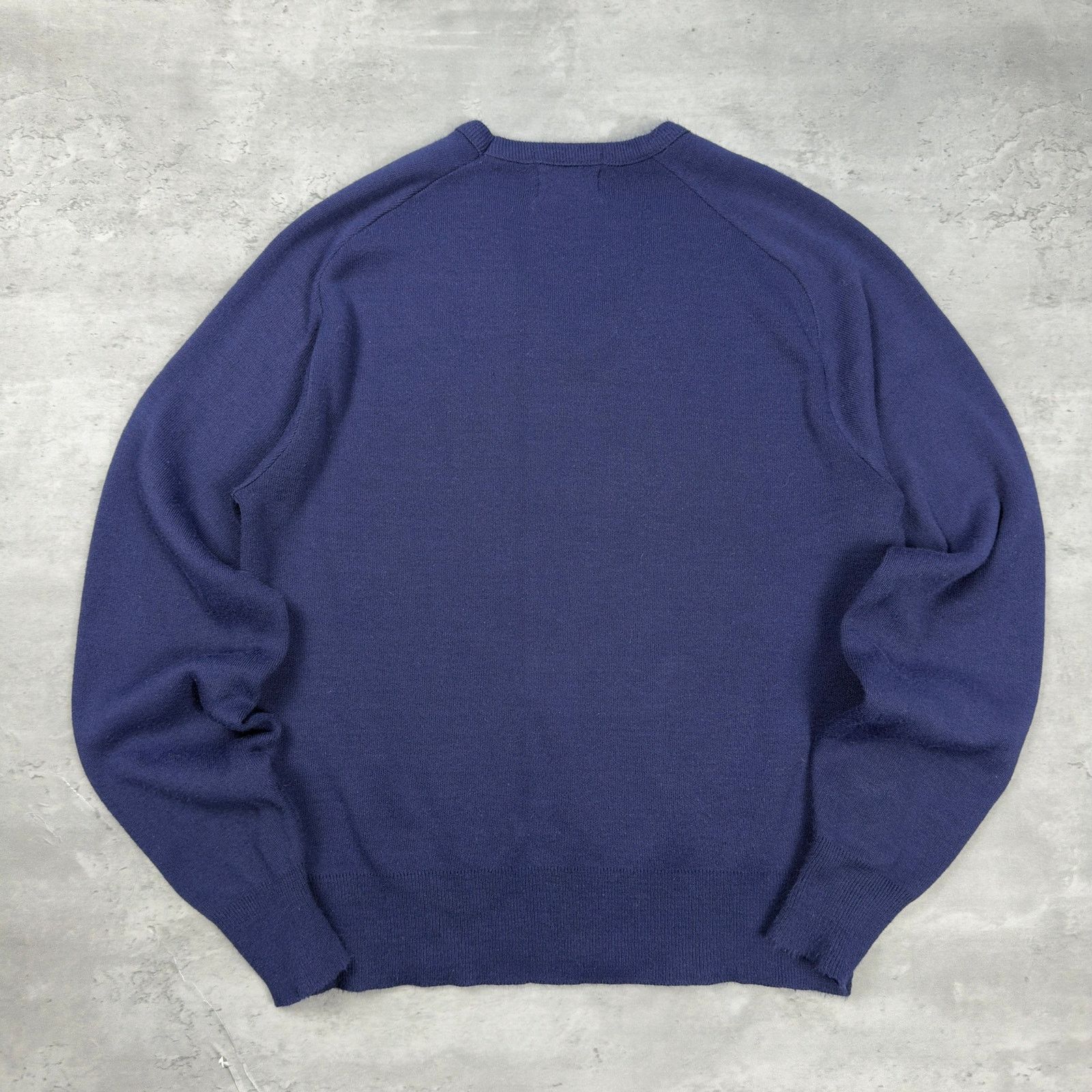 Logo 7 × NFL × Vintage Vintage Logo 7 Super Bowl XXIII 1989 V Neck Sweater Size US L / EU 52-54 / 3 - 6 Thumbnail