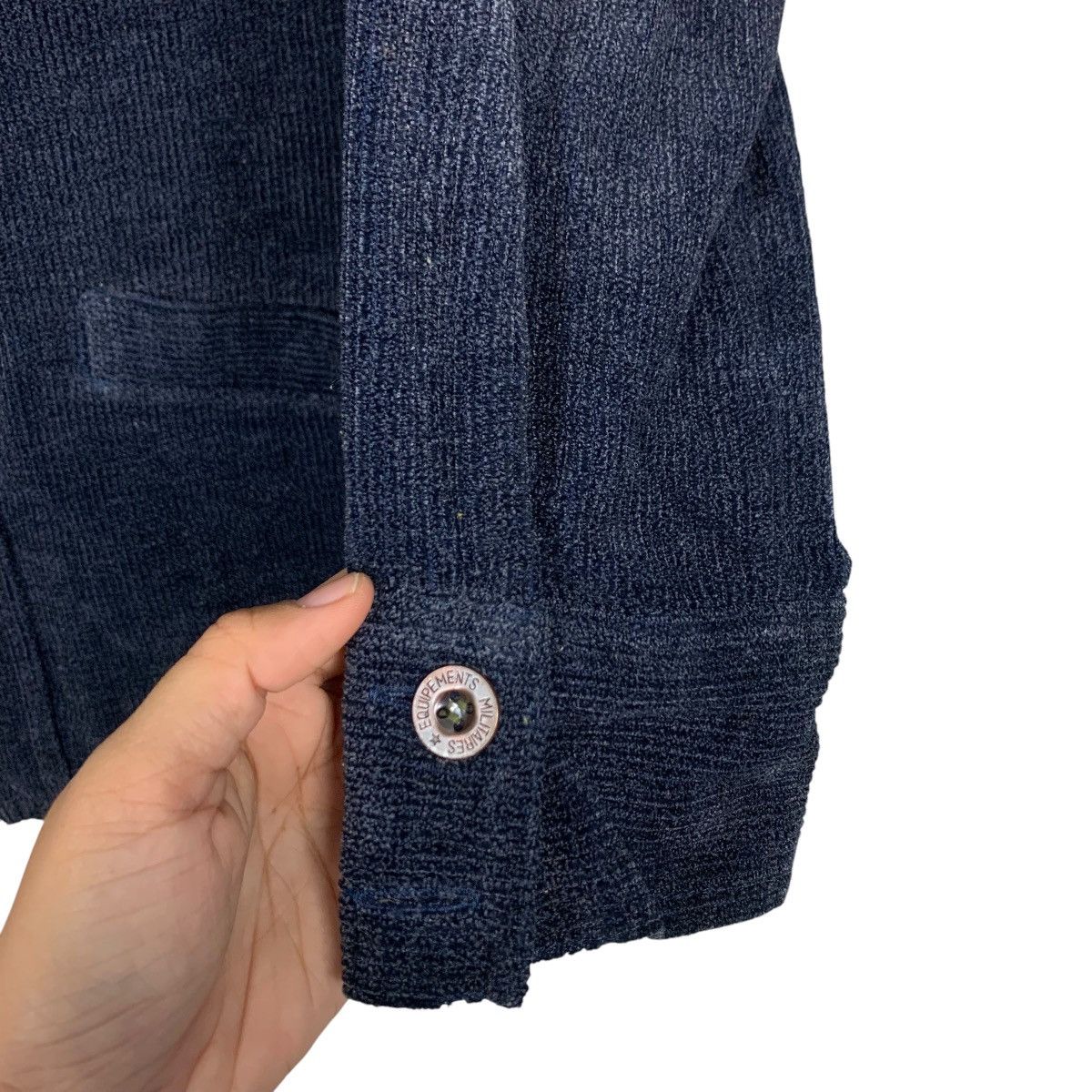Vintage H.I.S Equipment Militaries Corduroy Chore Jacket #2831-C128 Size L / US 10 / IT 46 - 7 Thumbnail