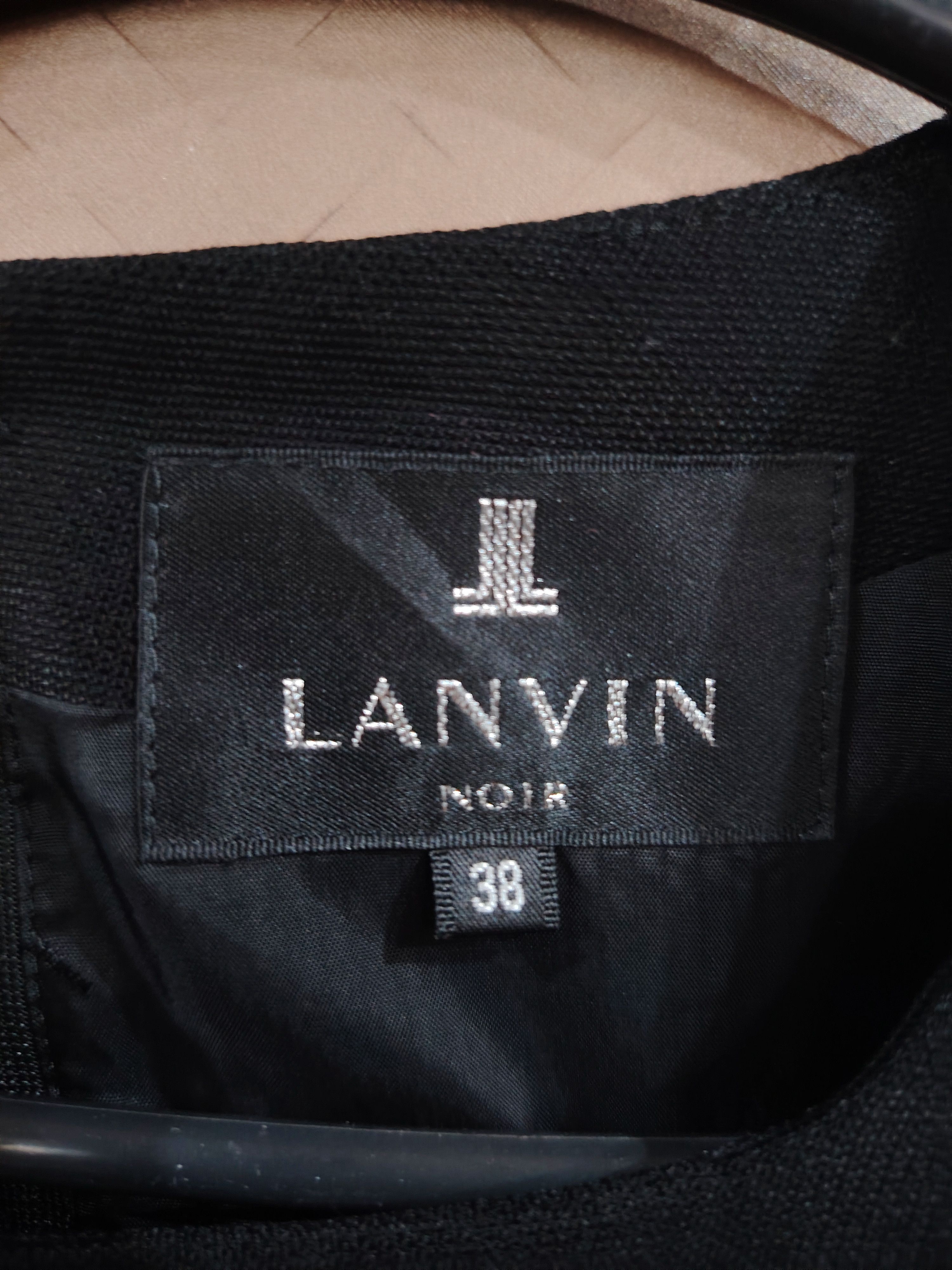 Lanvin Lanvin Noir Black Dress Suit Size XS / US 0-2 / IT 36-38 - 6 Thumbnail