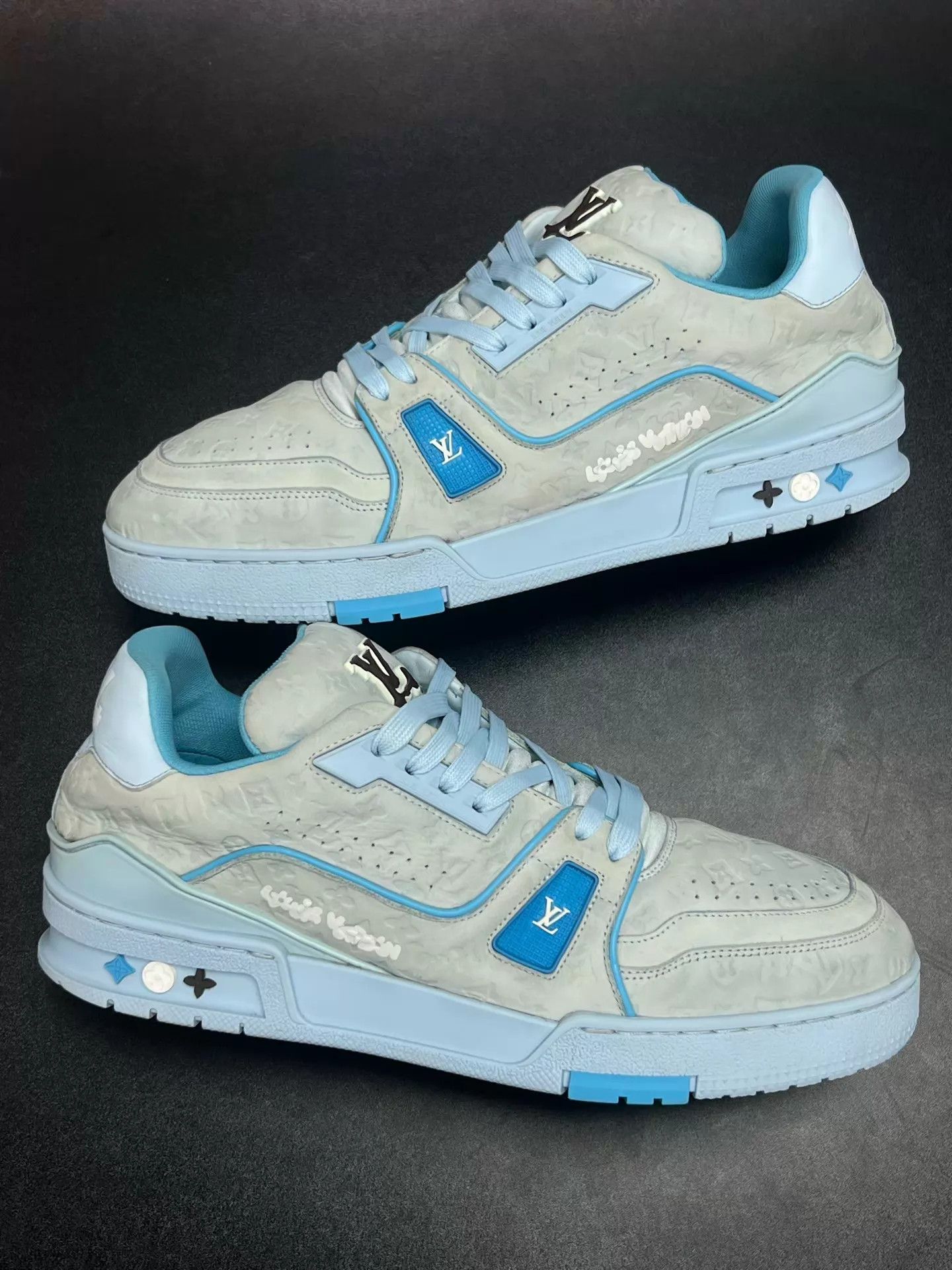Louis Vuitton LV TRAINER Tyler Blue UK7.5/41.5 Size US 8.5 / EU 41-42 - 5 Thumbnail