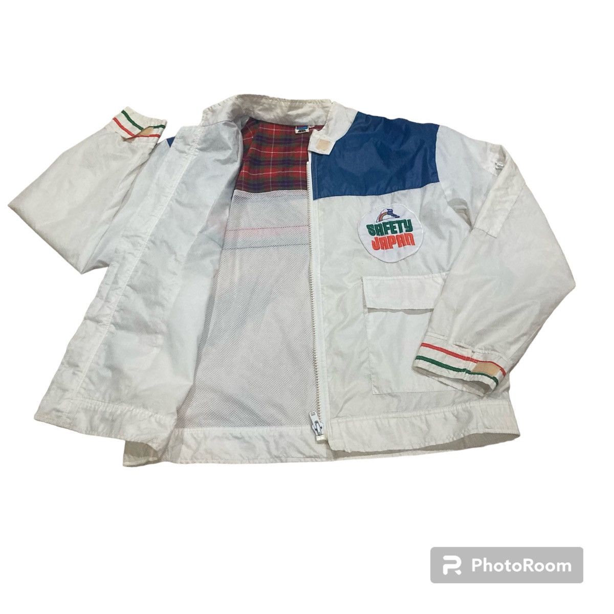 Honda × Vintage VINTAGE HONDA SAFETY RECORD WINDBREAKER JACKET Size US L / EU 52-54 / 3 - 2 Thumbnail