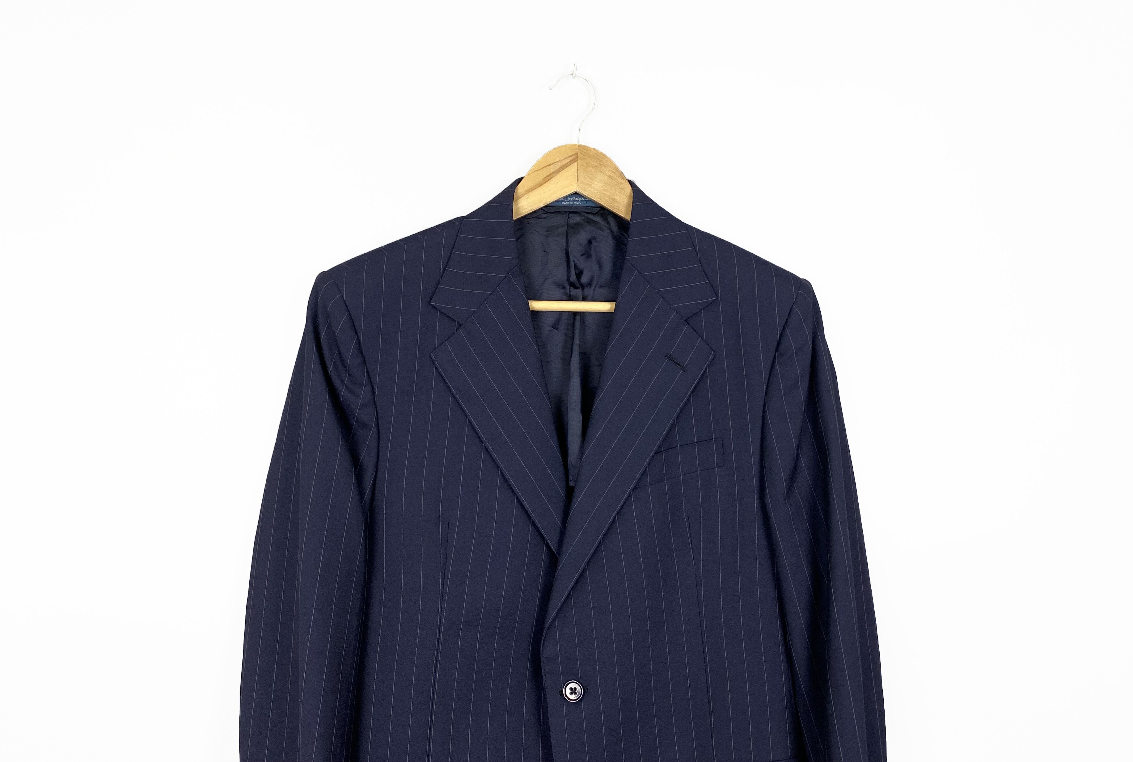 Polo Ralph Lauren NWT RRP 1000$ POLO RALPH LAUREN Garrison Striped Blazer Size 40S - 4 Thumbnail