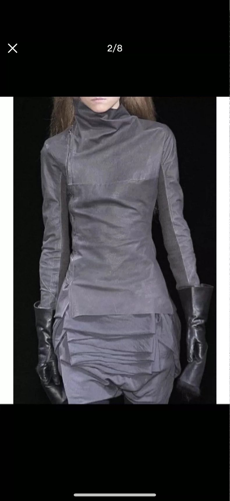Rick Owens rick owens size 6 2010 Leather jacket Size US M / EU 48-50 / 2 - 1 Thumbnail