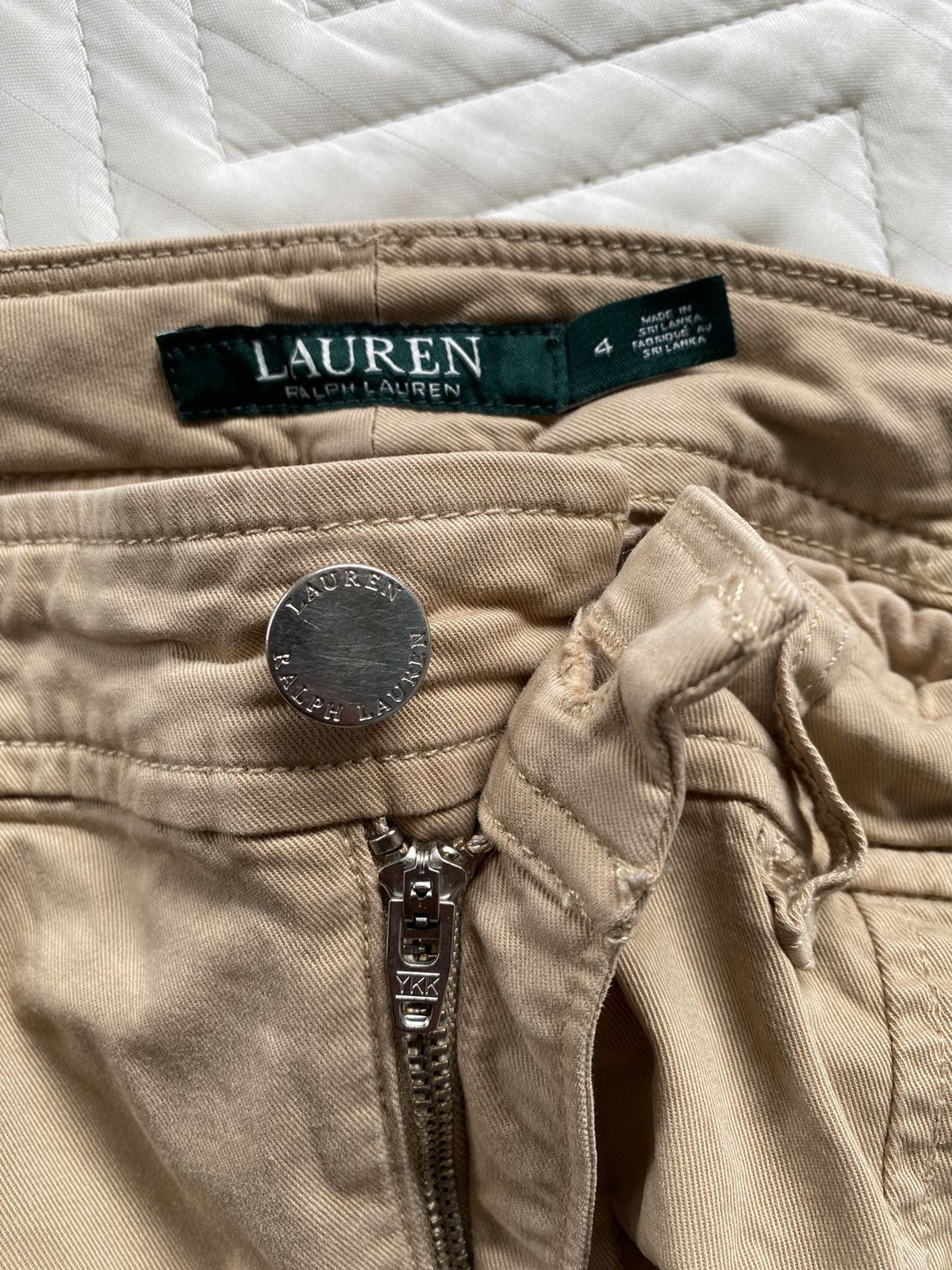 Ralph Lauren Polo Ralph Lauran Multi Zipper Skinny Pant Size US 31 - 8 Thumbnail