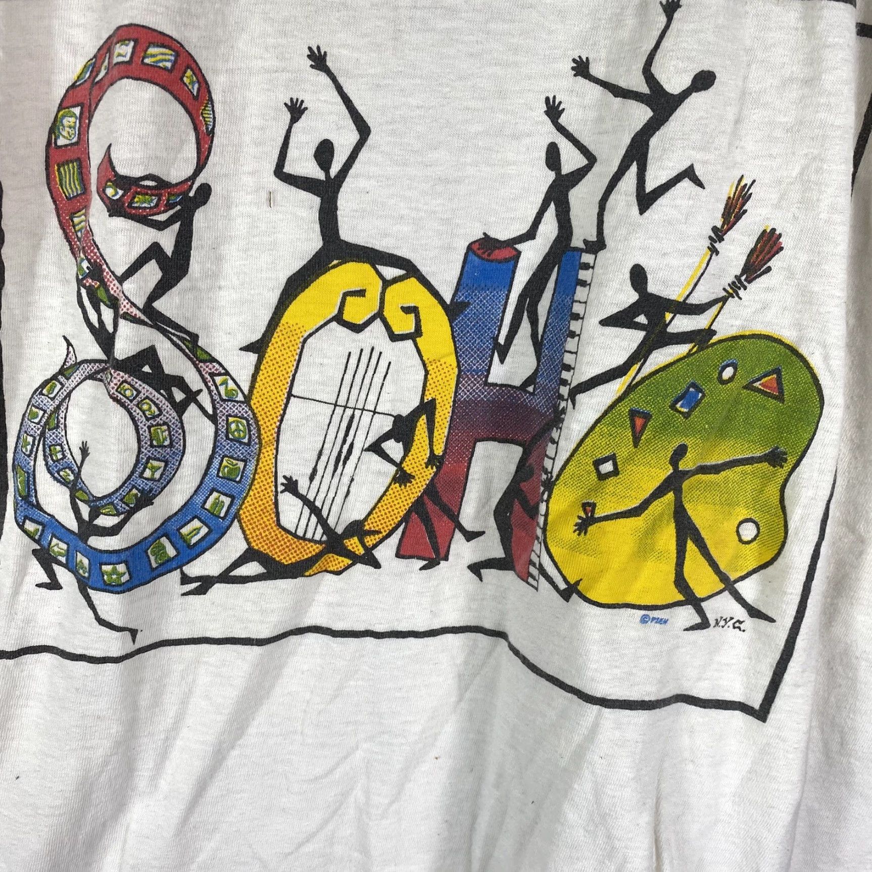 Vintage VINTAGE 1980s Soho New Tork Indie Shirt Medium Size US M / EU 48-50 / 2 - 2 Thumbnail