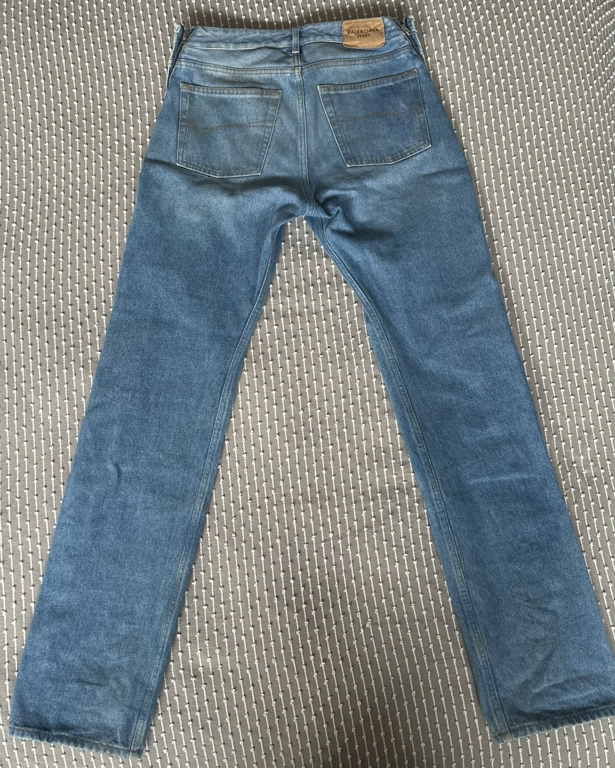 Balenciaga Blue Flatground Jeans Size US 30 / EU 46 - 5 Thumbnail