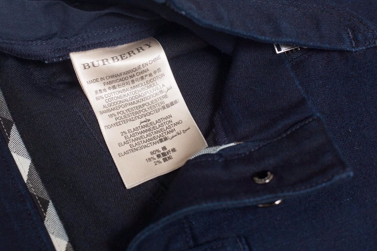 Burberry Burberry London Denim Pockets Skirt Size 26" / US 2 / IT 38 - 8 Thumbnail