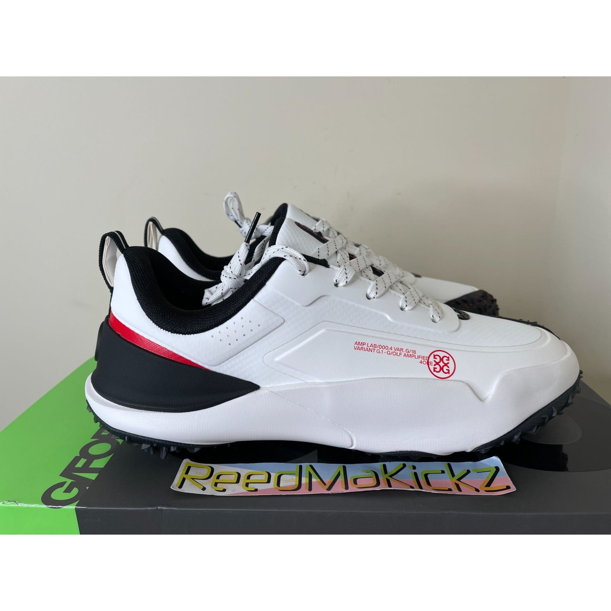 G/FORE G/FORE G/18 WHITE SNOW ONYX GOLF SHOES MENS 9.5US Size US 9.5 / EU 42-43 - 2 Thumbnail