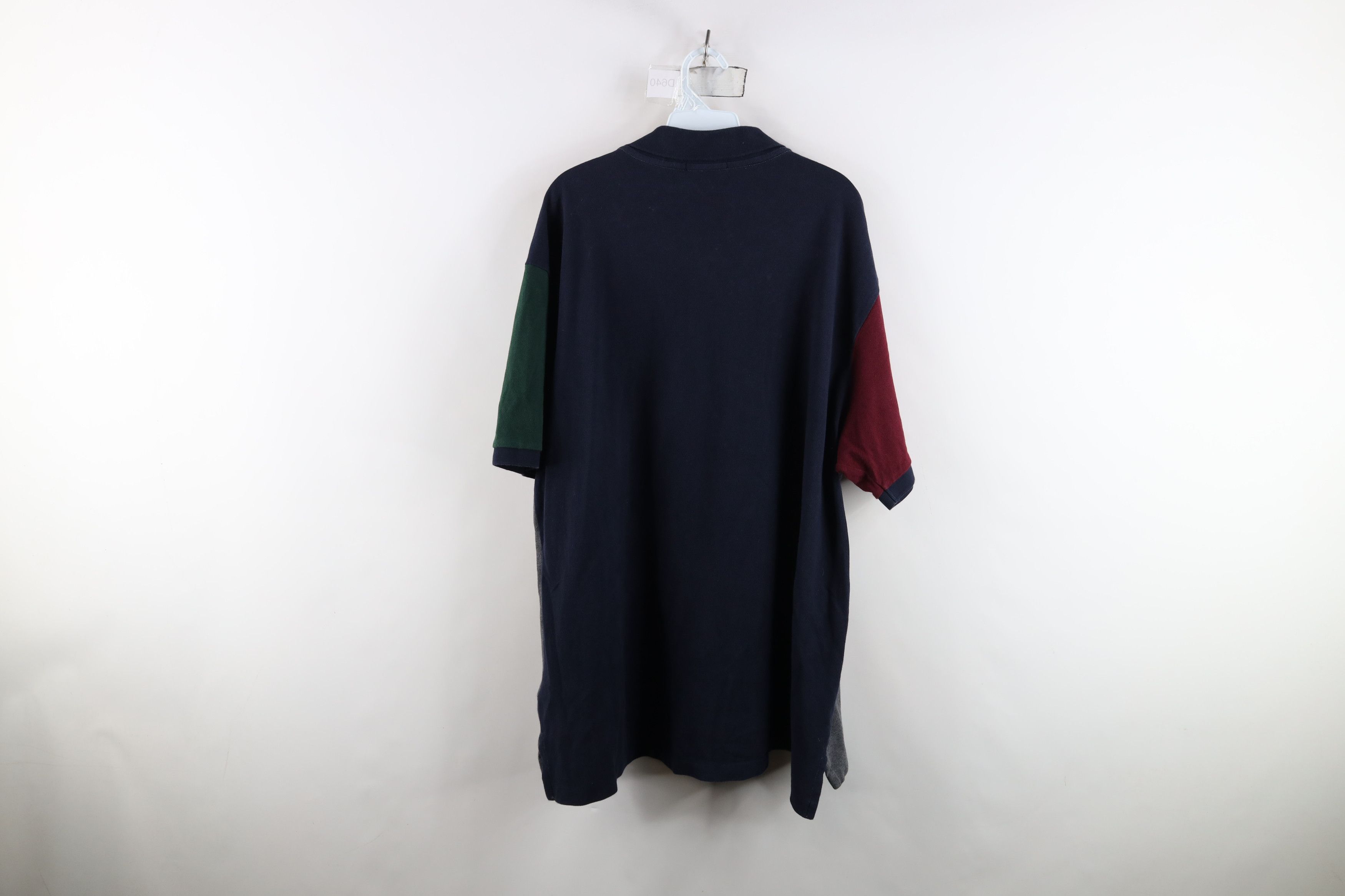 Ralph Lauren Vintage Y2K Ralph Lauren Block Big Pony Collared Polo Shirt Size US XXL / EU 58 / 5 - 11 Thumbnail