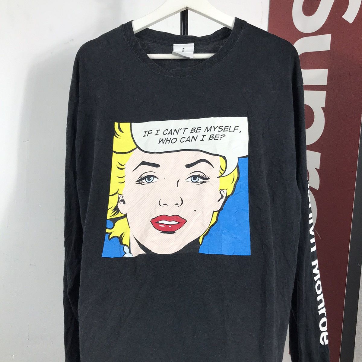 Keith Haring Vintage japanese marilyn monroe roy lichtenstein artwork Size US L / EU 52-54 / 3 - 5 Thumbnail