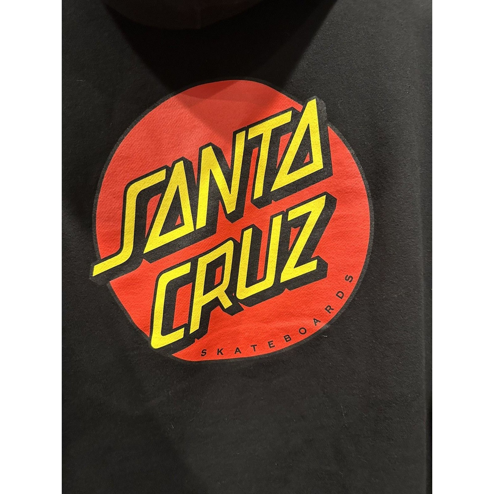 Santa Cruz Skateboards Classic Dot Pullover Hoodie Santa Cruz XL Black Size US XL / EU 56 / 4 - 11 Thumbnail
