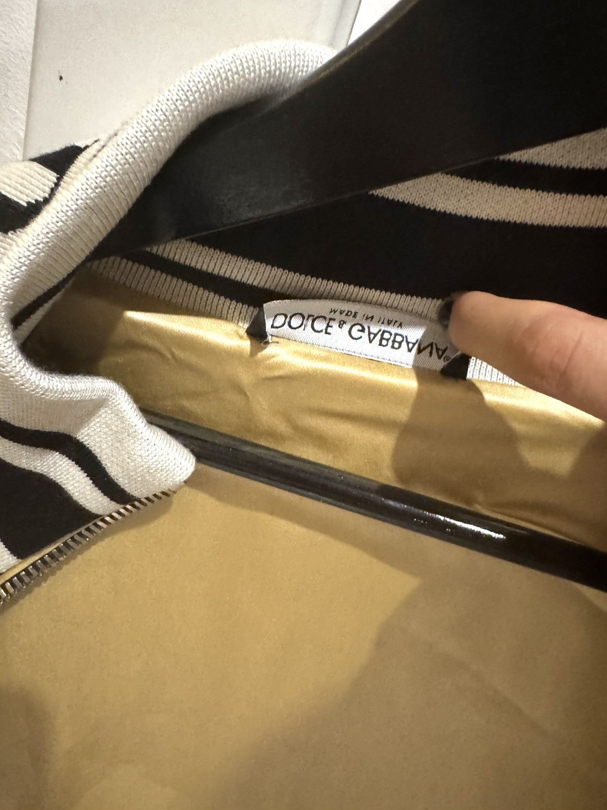 Dolce & Gabbana Dolce & Gabbana Gold Sequin Jacket Size M / US 6-8 / IT 42-44 - 10 Thumbnail