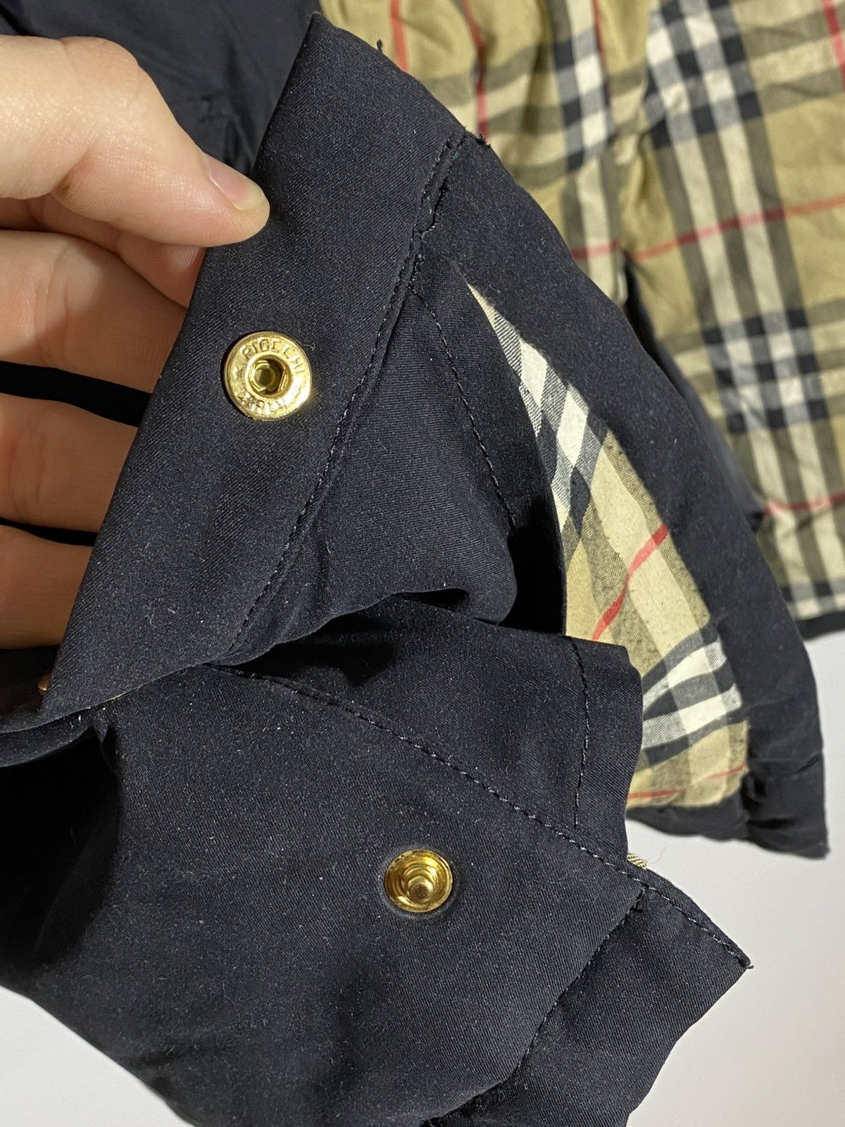 Burberry Burberry’s vintage nova check quilted jacket fur collar Size US M / EU 48-50 / 2 - 18 Thumbnail