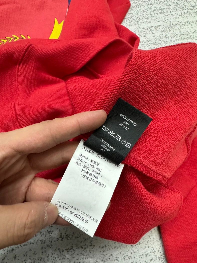 Vetements vetements 2018 SS Tommy Hilfiger new co-branded hoodie 2501 Size US S / EU 44-46 / 1 - 7 Thumbnail