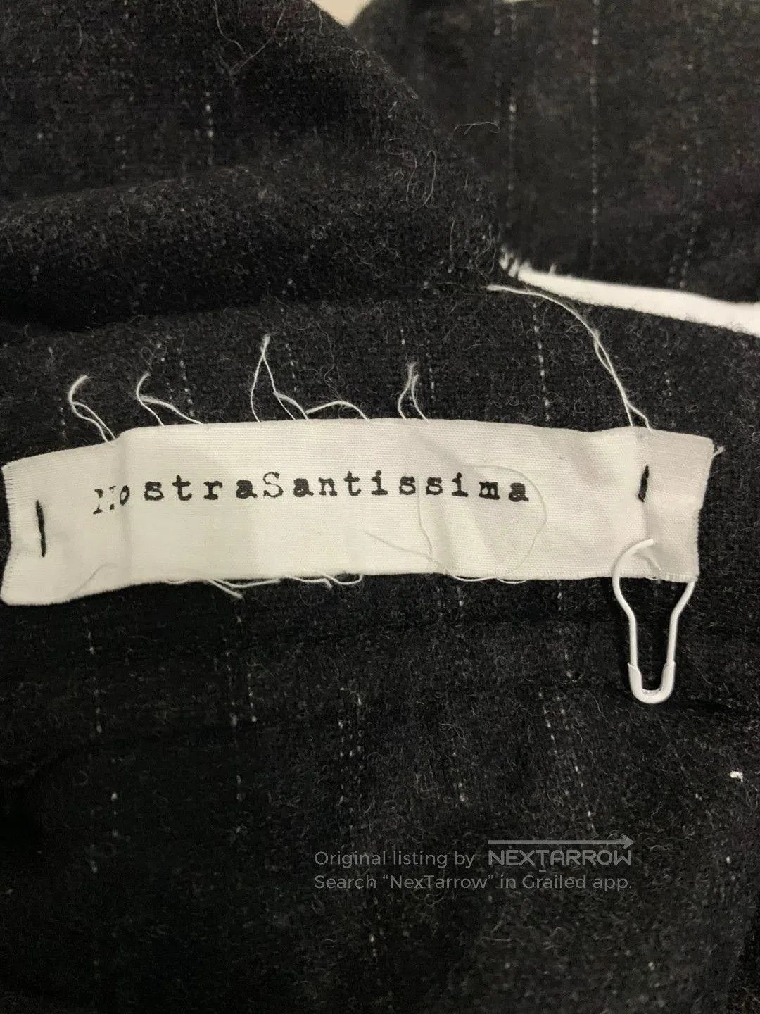 Nostra Santissima NostraSantissima Half Skirt in Black. Size 37" - 4 Thumbnail