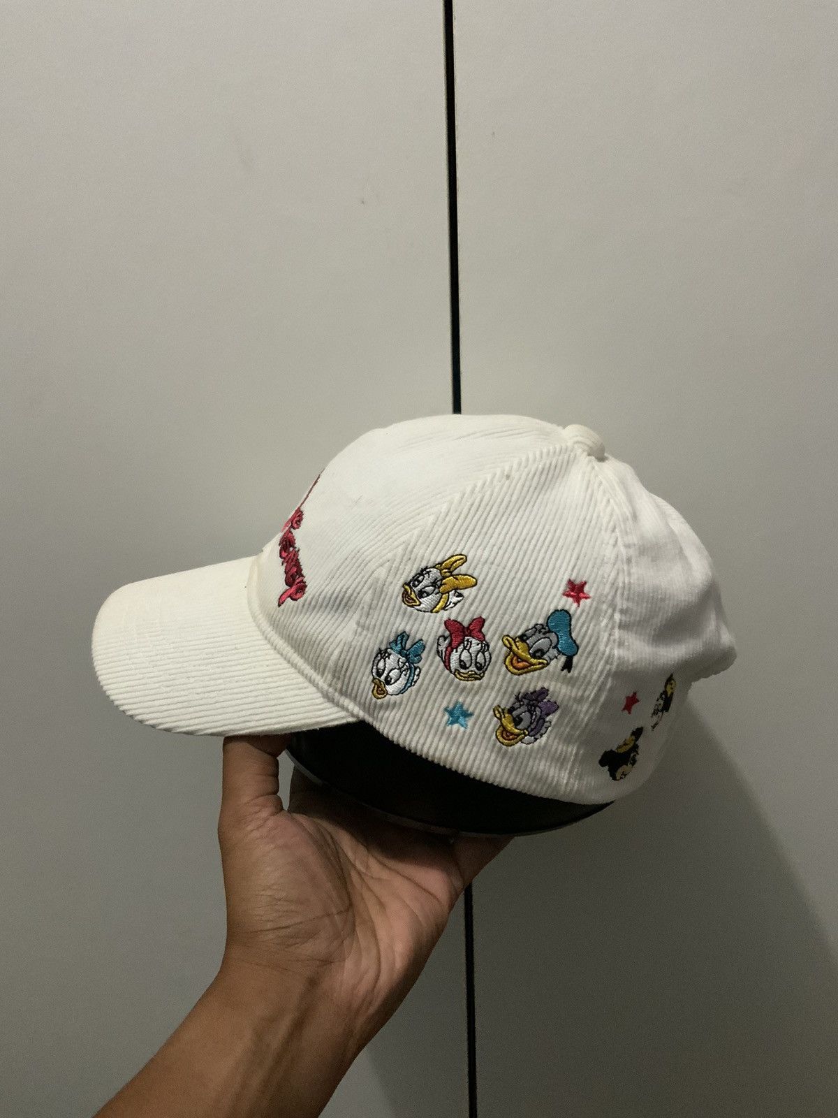 Disney Team Disney Corduroi Streetwear Hat Size ONE SIZE - 2 Thumbnail
