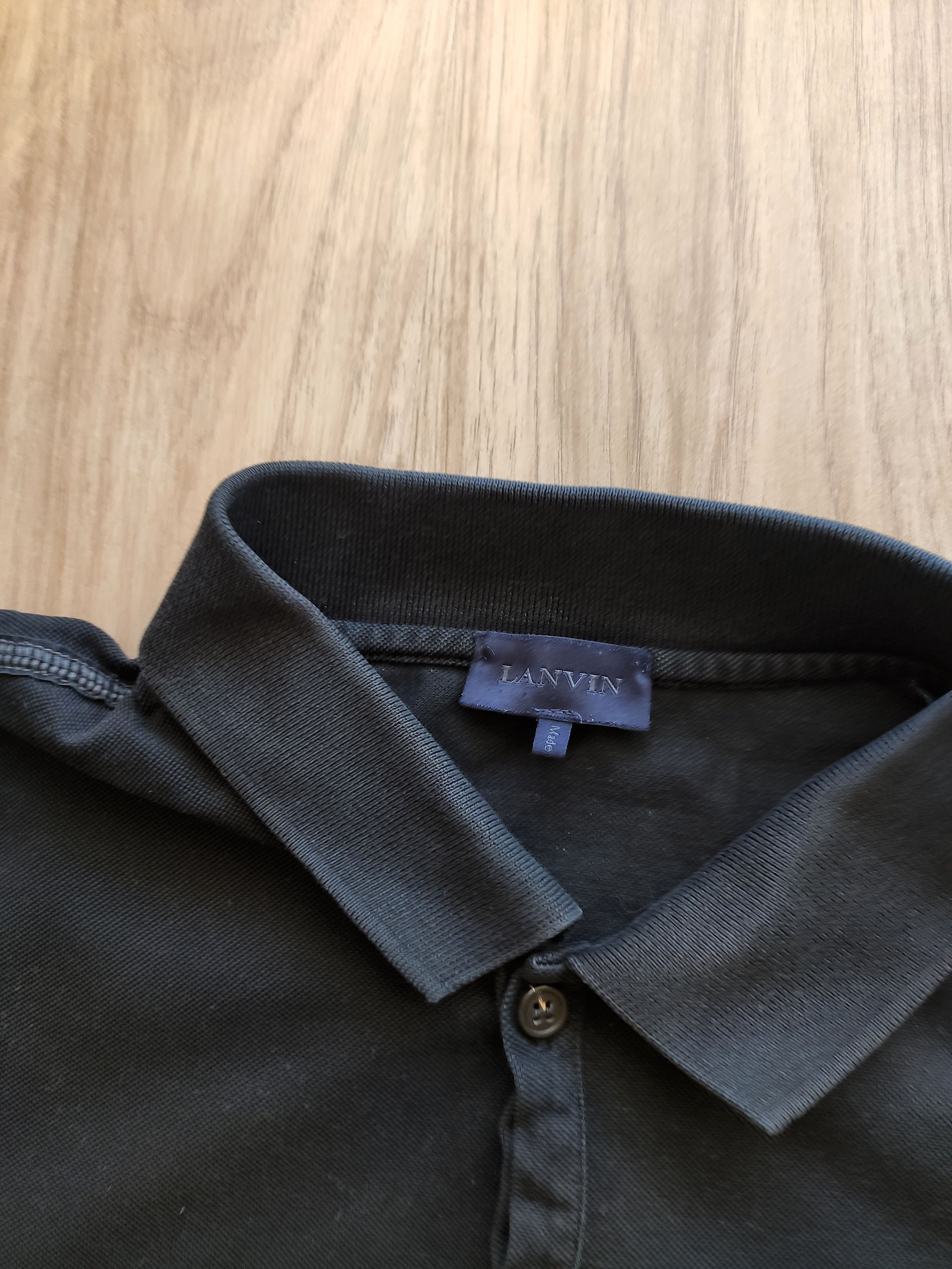 Lanvin × Vintage Vintage Lanvin Polo men t-shirt black Size US M / EU 48-50 / 2 - 4 Thumbnail