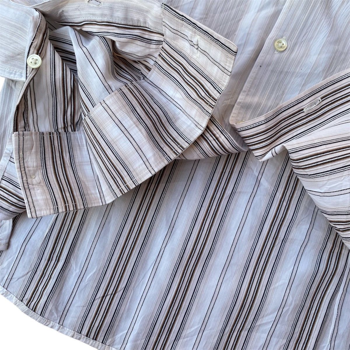 Japanese Brand × Tornado Mart Tornado Mart patchwork Button up Shirt Size US M / EU 48-50 / 2 - 4 Thumbnail