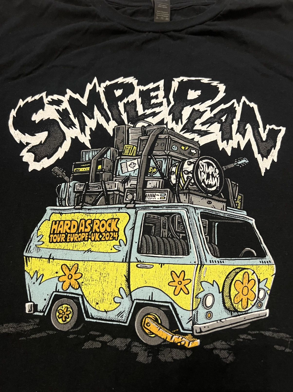 Band Tees Band tee Simple Plan UK tour 2024 Size US XXL / EU 58 / 5 - 3 Thumbnail