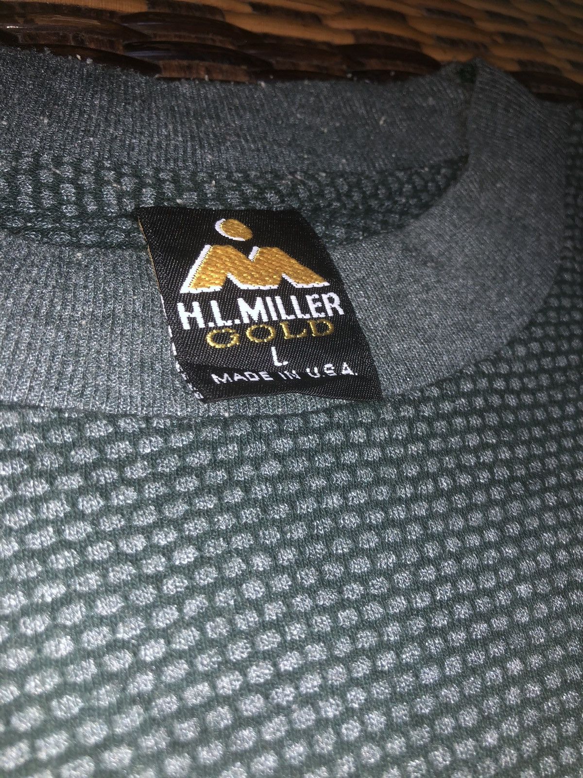 Vintage Vintage H.L MILLER GOLD TEE HAWAII Size US L / EU 52-54 / 3 - 12 Thumbnail