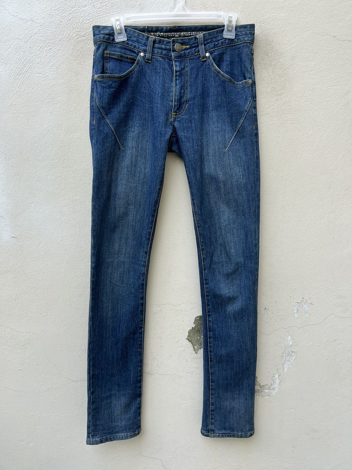 Number (N)ine Number (N)ine Japan Stretchable Denim Skinny Jeans Size US 29 - 6 Thumbnail