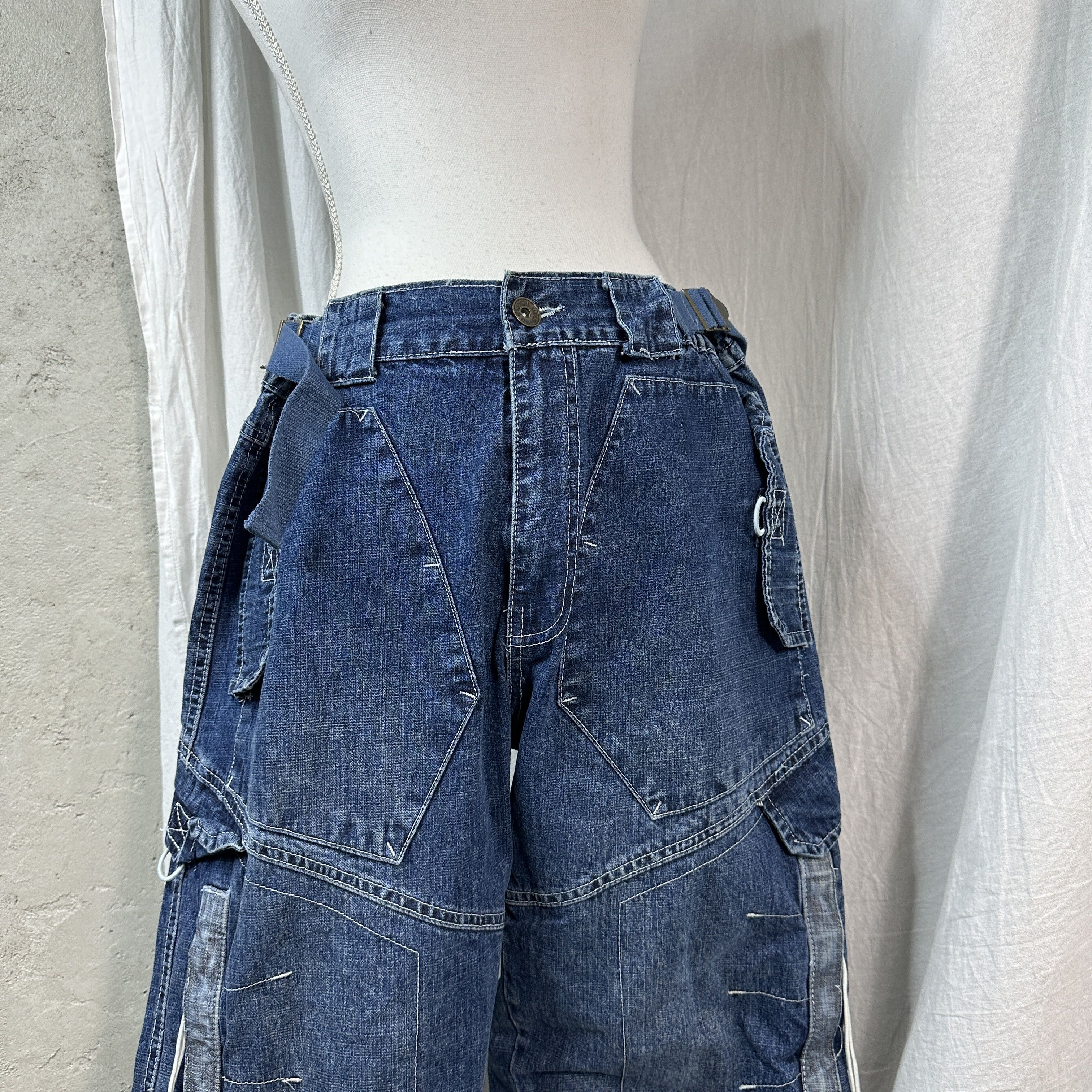 Vintage Vintage Wide Leg Hip-Hop Y2K Jeans Size US 36 / EU 52 - 9 Thumbnail