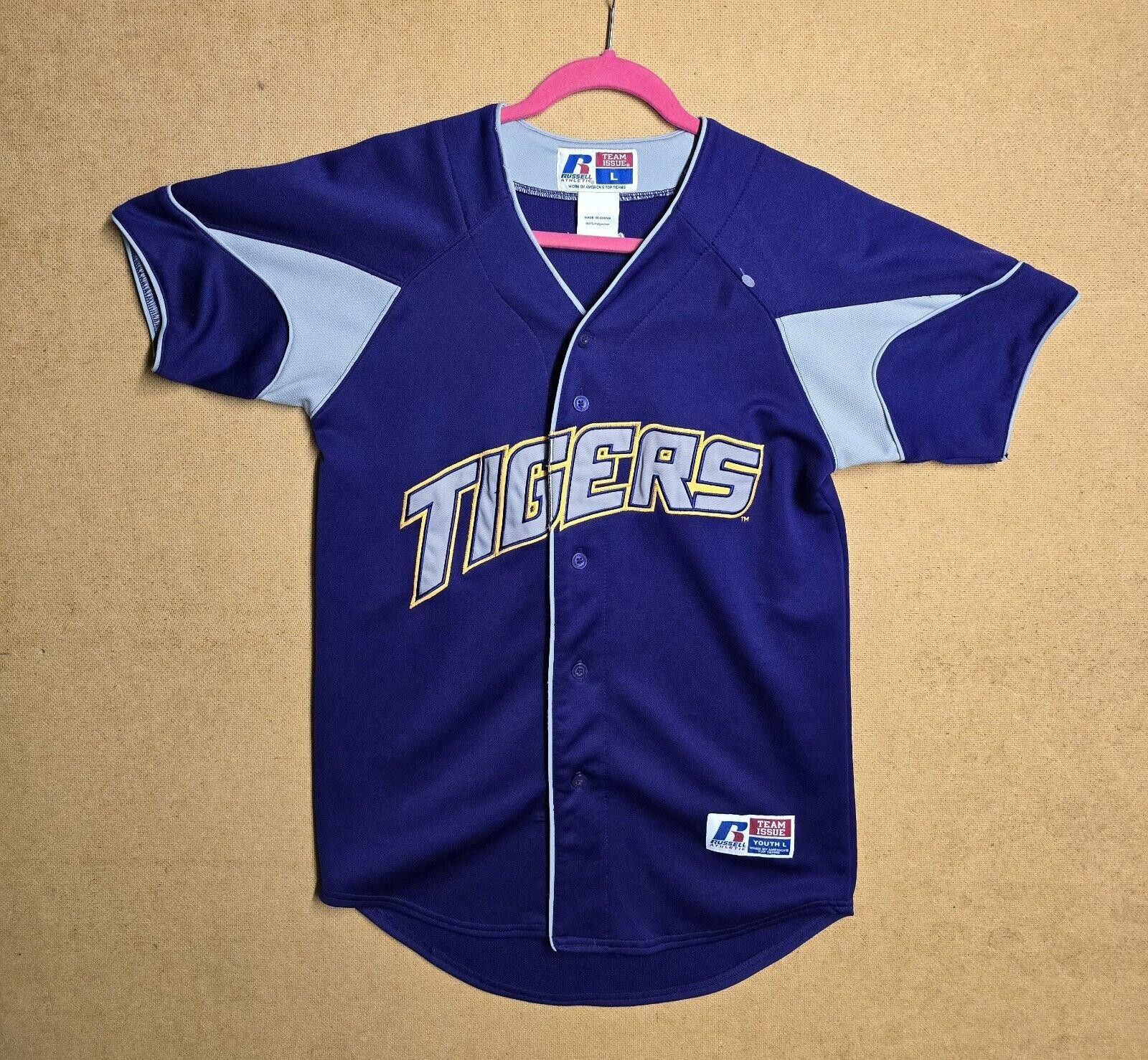 Russell Athletic Vintage LSU Tigers Jersey Authentic Team Issue Youth L Size US L / EU 52-54 / 3 - 1 Thumbnail