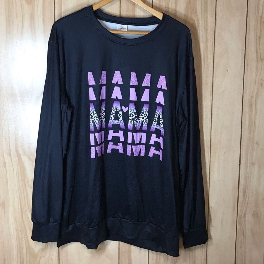 Other NWT Honey Bean MAMA Round Neck Long Sleeve Top XL Size XL / US 12-14 / IT 48-50 - 1 Thumbnail