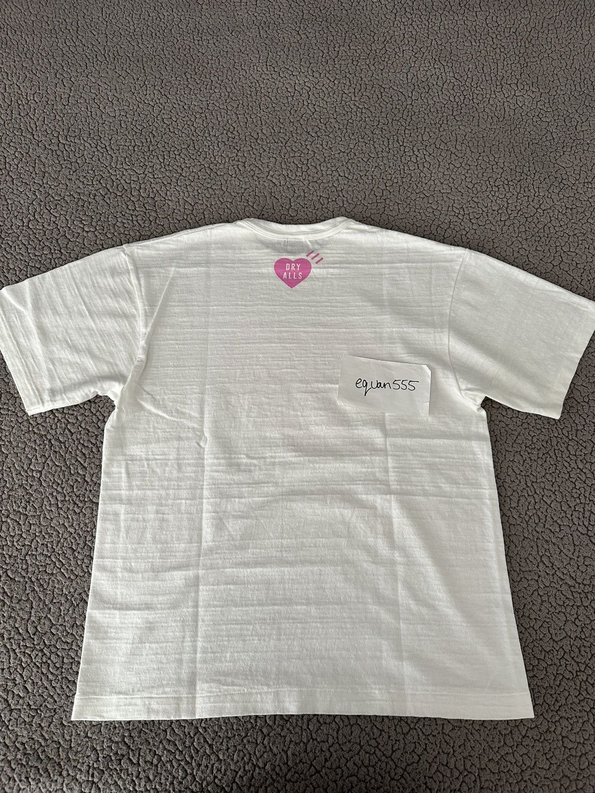 Human Made Human Made Harajuku Pink Heart Tee T Shirt | Grailed