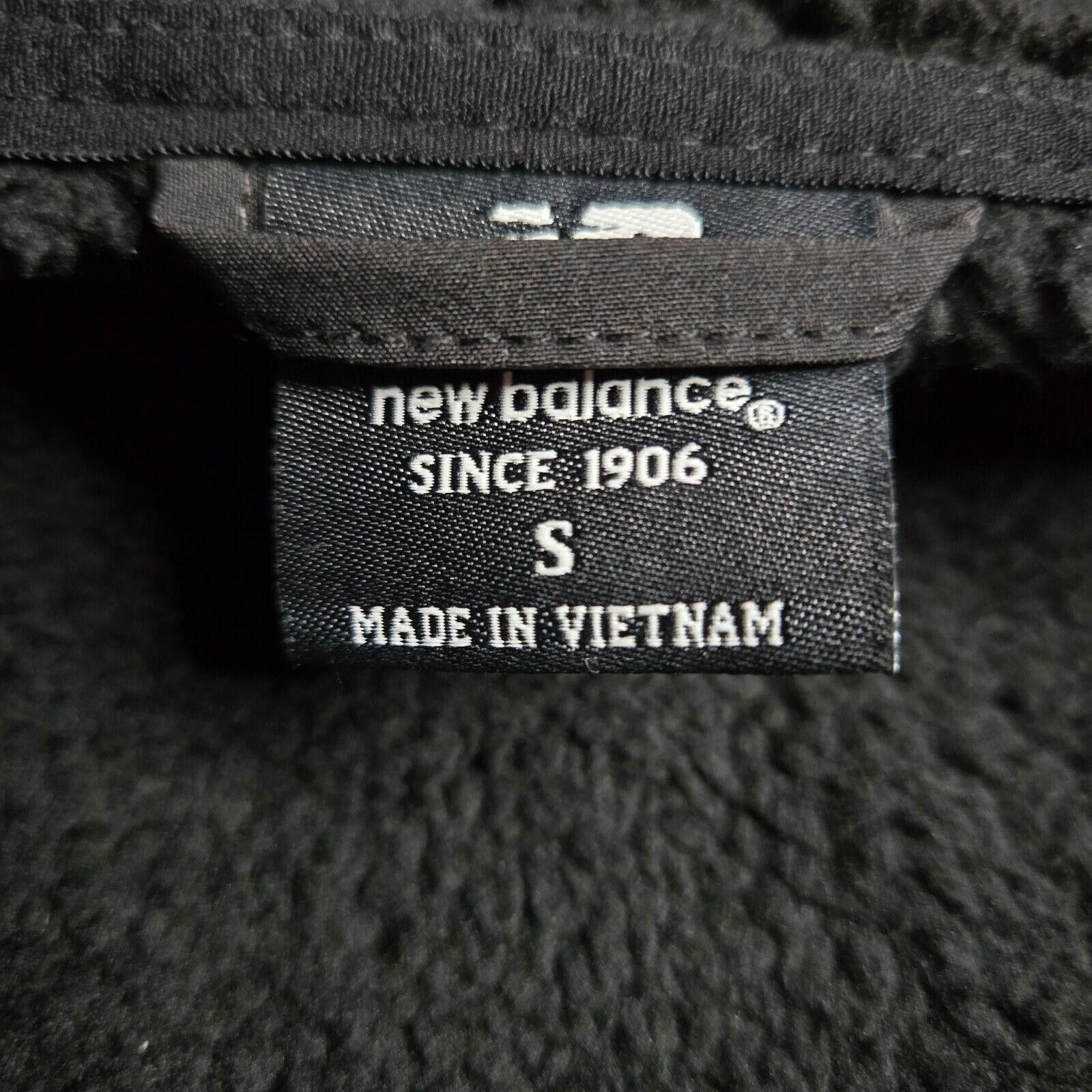 New Balance New Balance Jacket Mens S Puffer Fleece Black Hooded Zip C2 Size US S / EU 44-46 / 1 - 7 Thumbnail
