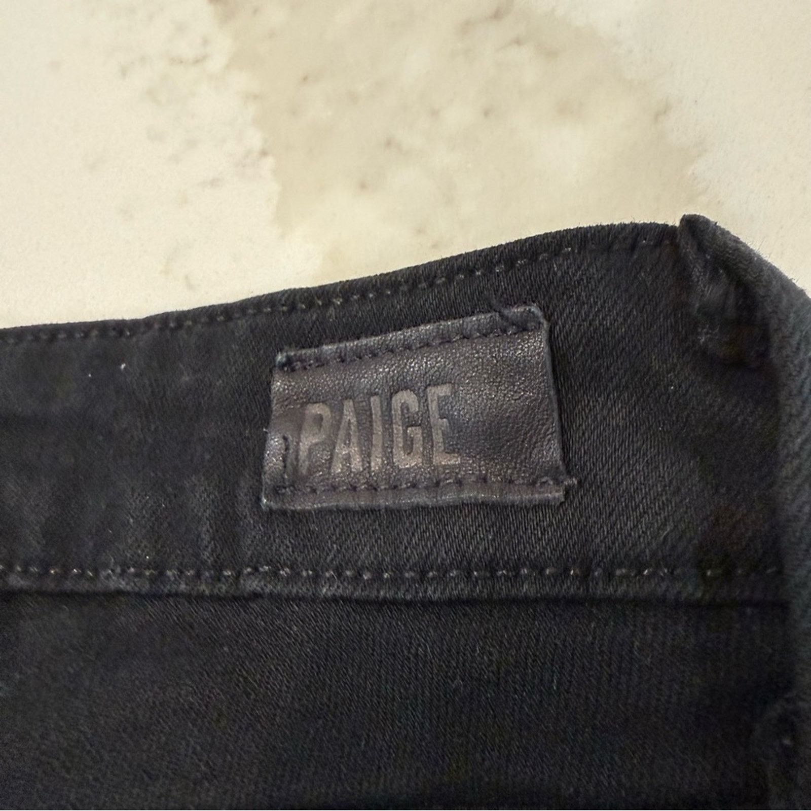 Paige Paige Verdugo Ankle Skinny Denim Jeans Women’s Size 27 Black Size 27" / US 4 / IT 40 - 12 Thumbnail