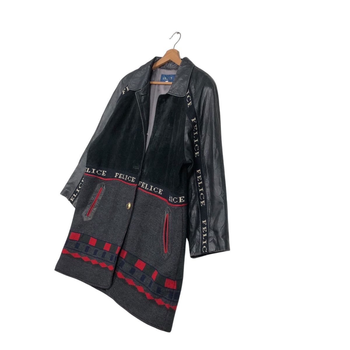 Japanese Brand 📌Vintage Soft Leather Biker Jacket Felice Issey Miyake Size US M / EU 48-50 / 2 - 3 Thumbnail