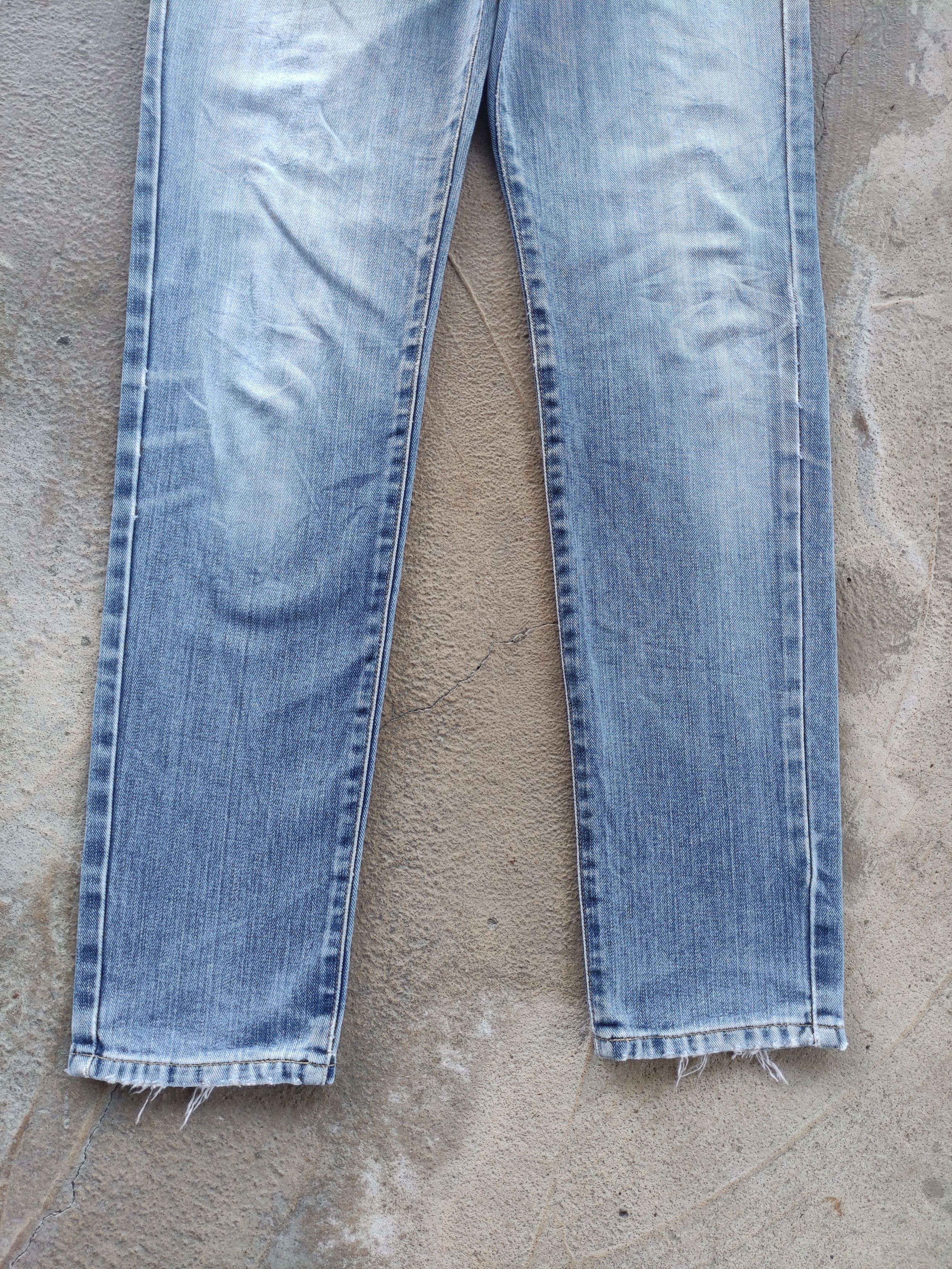 Edwin Vintage Edwin Japan Jean Distressed Faded Denim Size US 31 - 4 Thumbnail