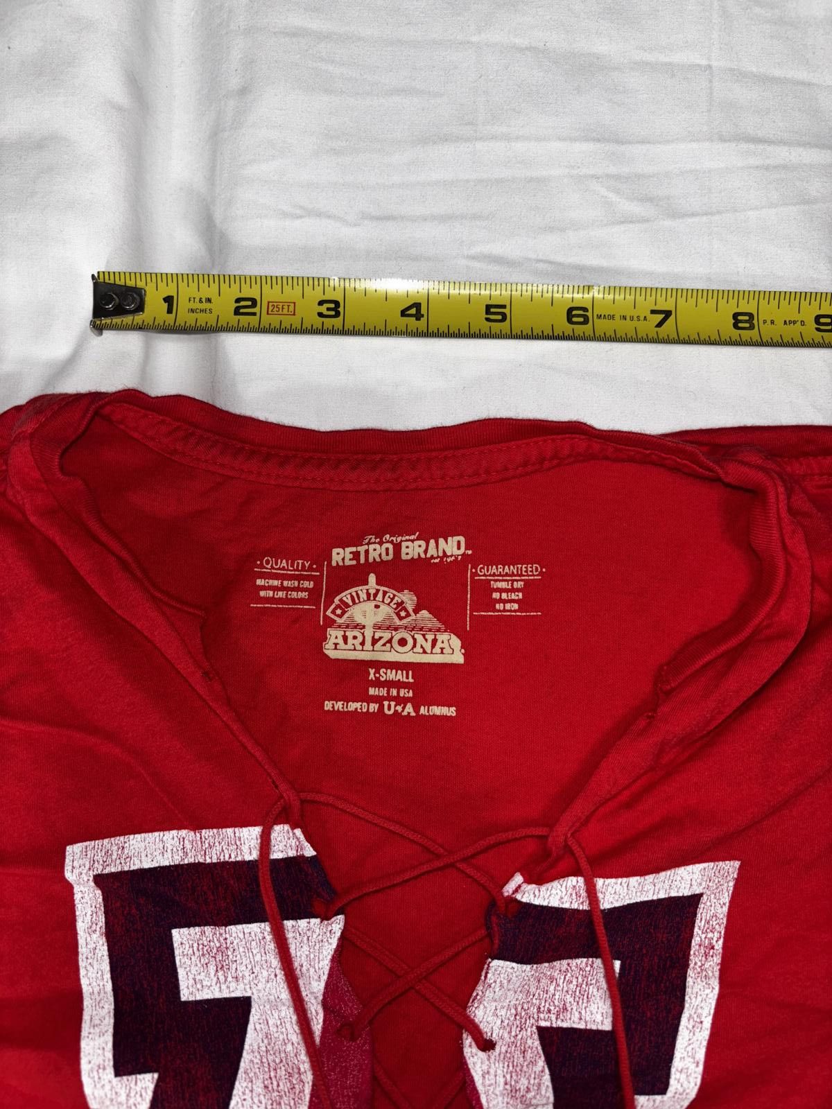 Designer Retro Arizona Wildcats Tee Size XS / US 0-2 / IT 36-38 - 7 Thumbnail