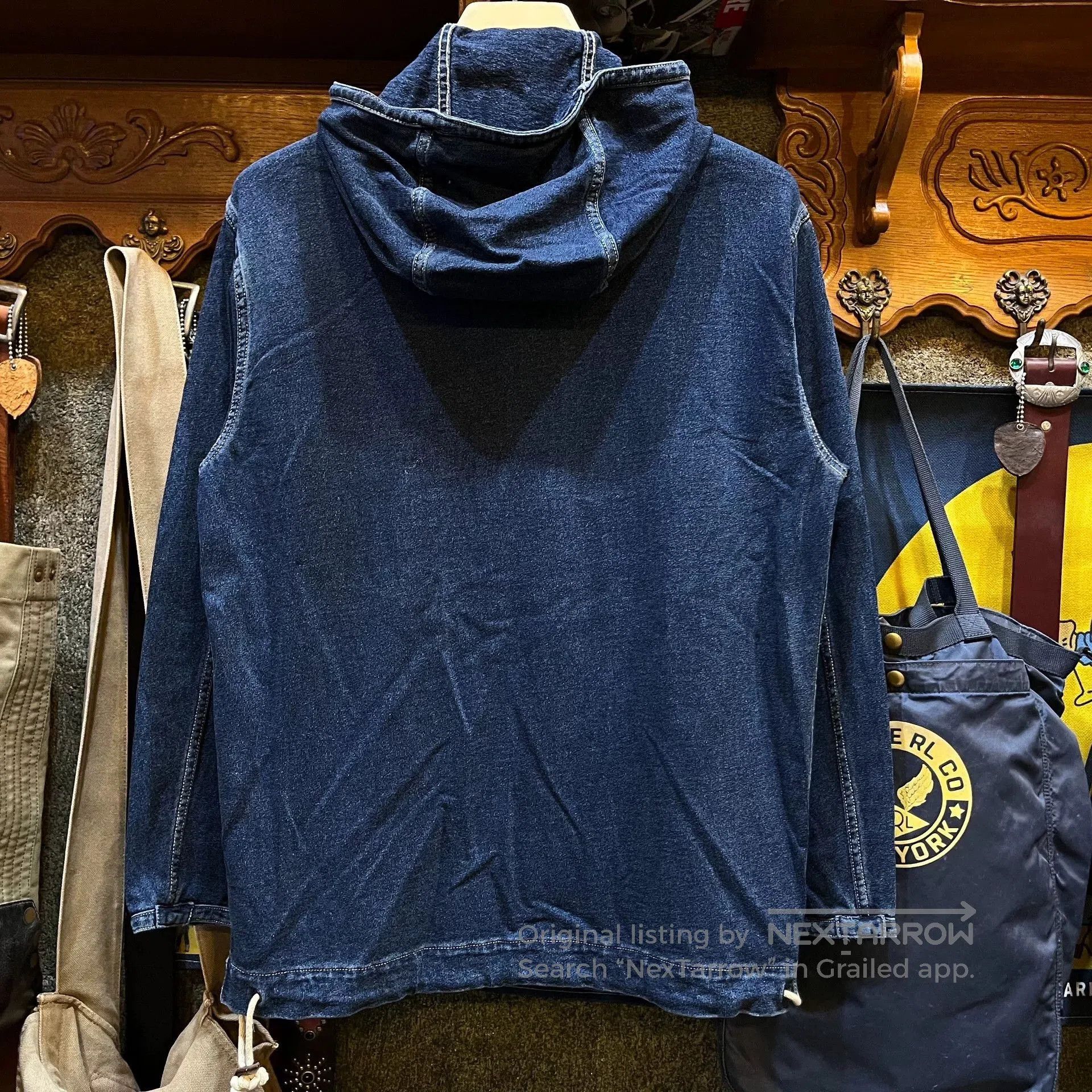 RRL Ralph Lauren RRL Denim Pullover Jacket by Ralph Lauren. Size US S / EU 44-46 / 1 - 2 Thumbnail