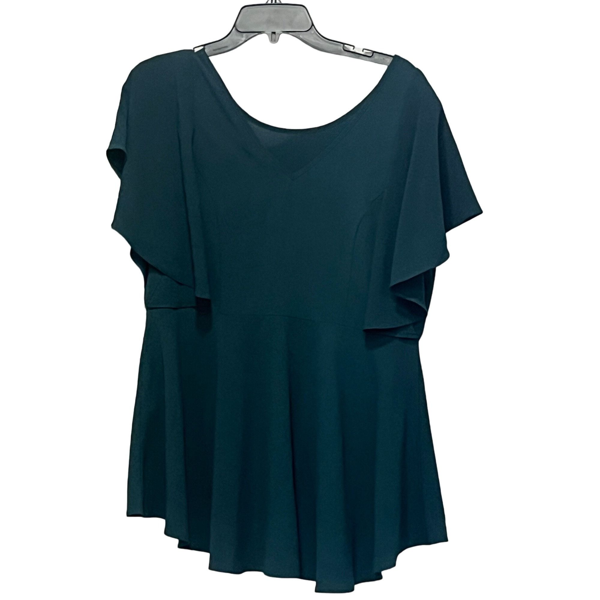 Other City Chic Romantic Mood PeplumTop, Jade, Size XXS (US 12)-se Size XL / US 12-14 / IT 48-50 - 11 Thumbnail