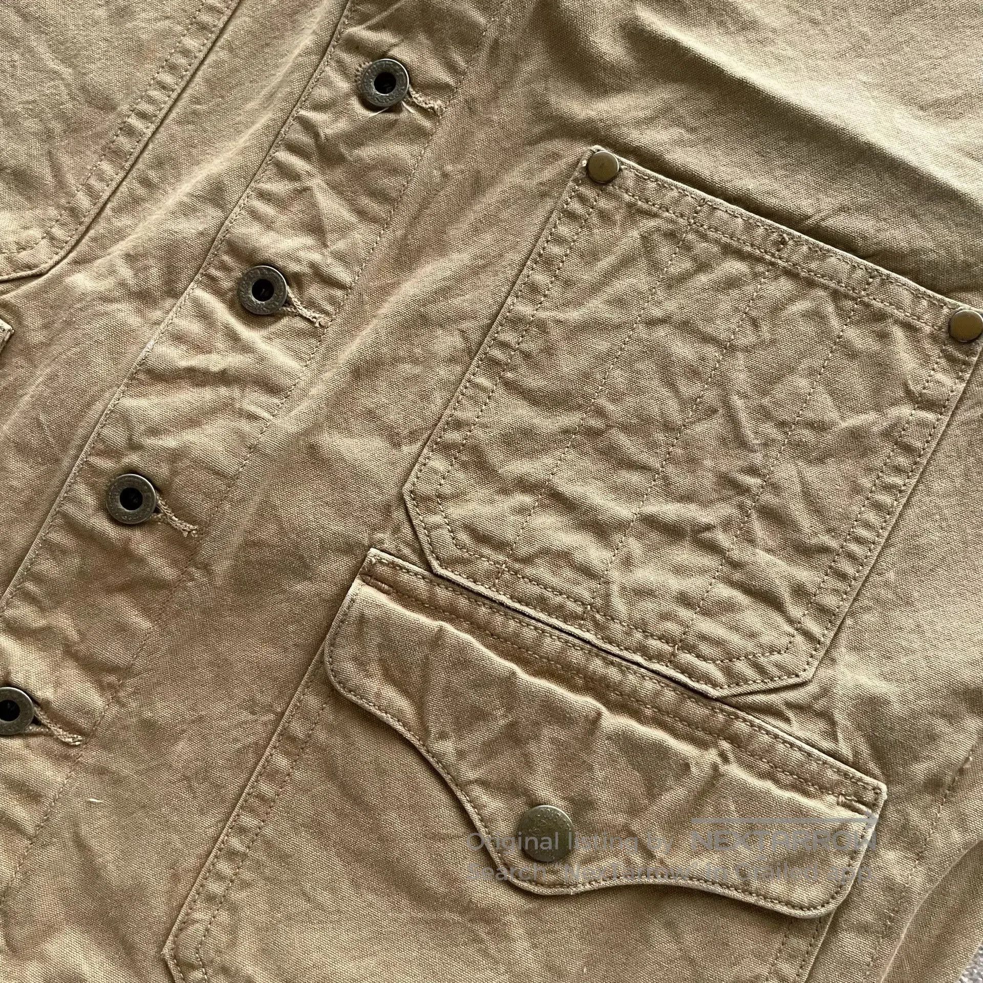 RRL Ralph Lauren RRL Canvas Workwear Vest. Size US M / EU 48-50 / 2 - 3 Thumbnail