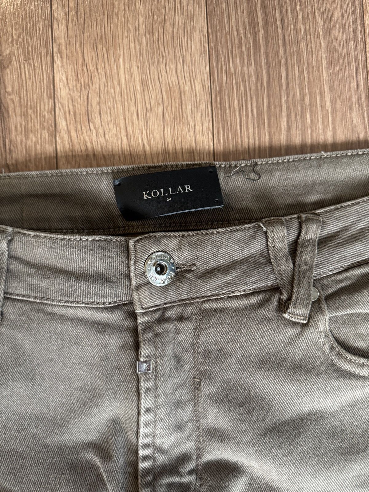 Kollar Clothing Kollar Clothing Beige Carpenter Denim Size US 34 / EU 50 - 3 Thumbnail