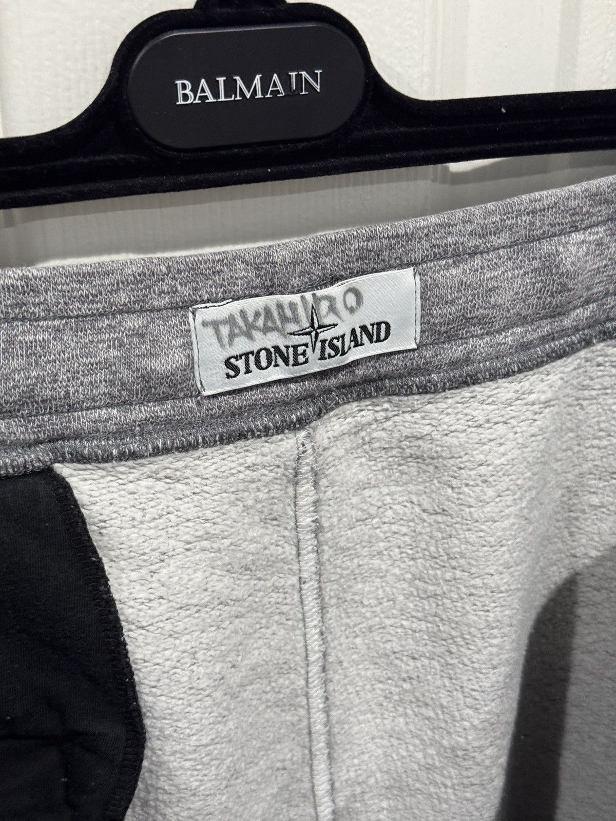 Stone Island Stone Island Grey Patch Program Sweatpants Size L fits 32-36 Size US 34 / EU 50 - 9 Thumbnail