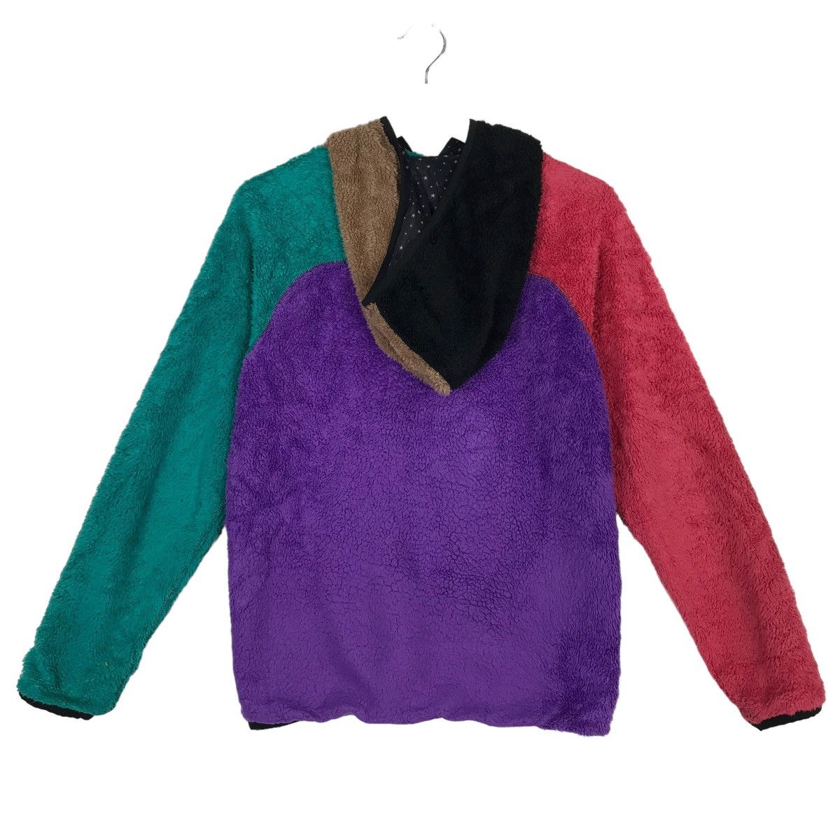 Japanese Brand 💥 X-GIRL MOUNTAINEERING FLEECE BLOCK COLOR Size US S / EU 44-46 / 1 - 8 Thumbnail