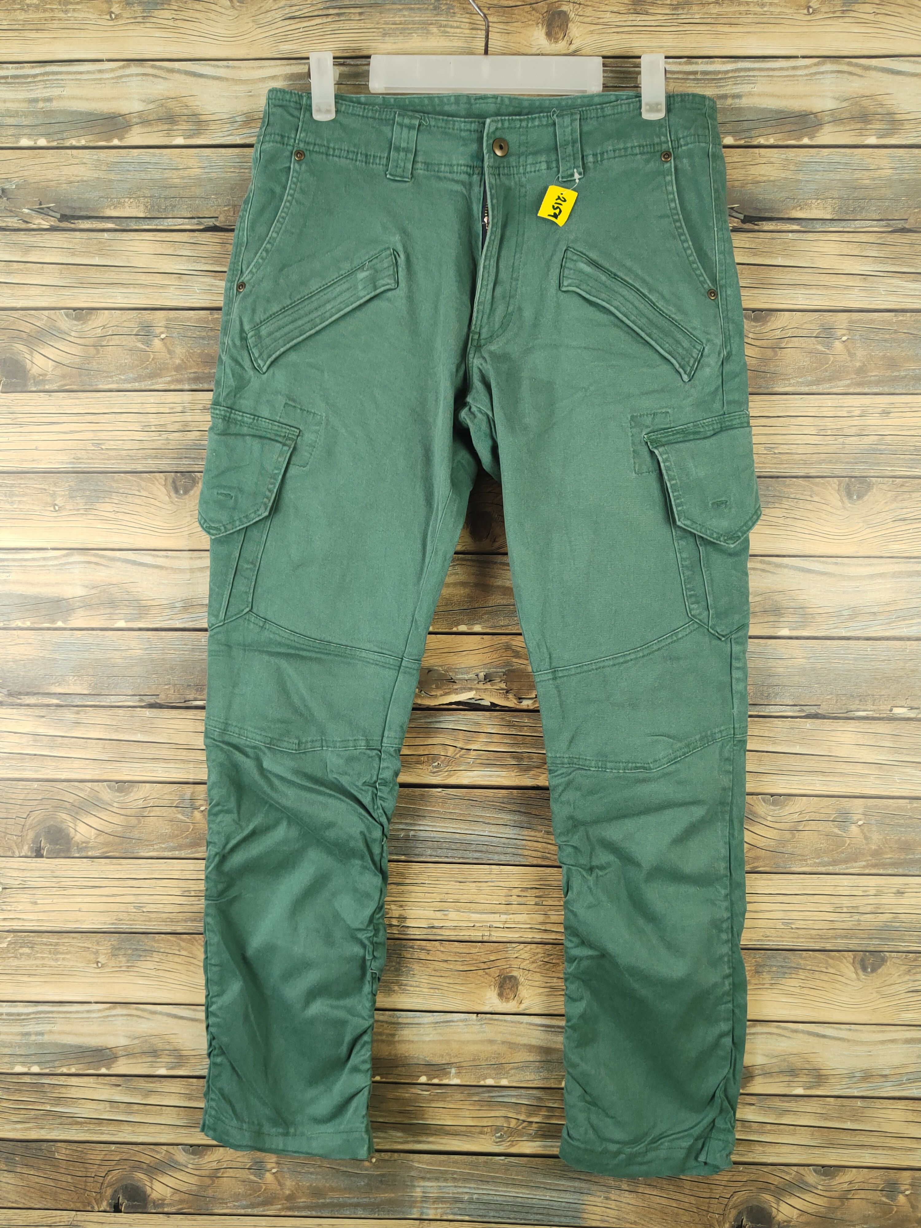 DL Semantic Design Green Multipocket Cargo Pants #2159