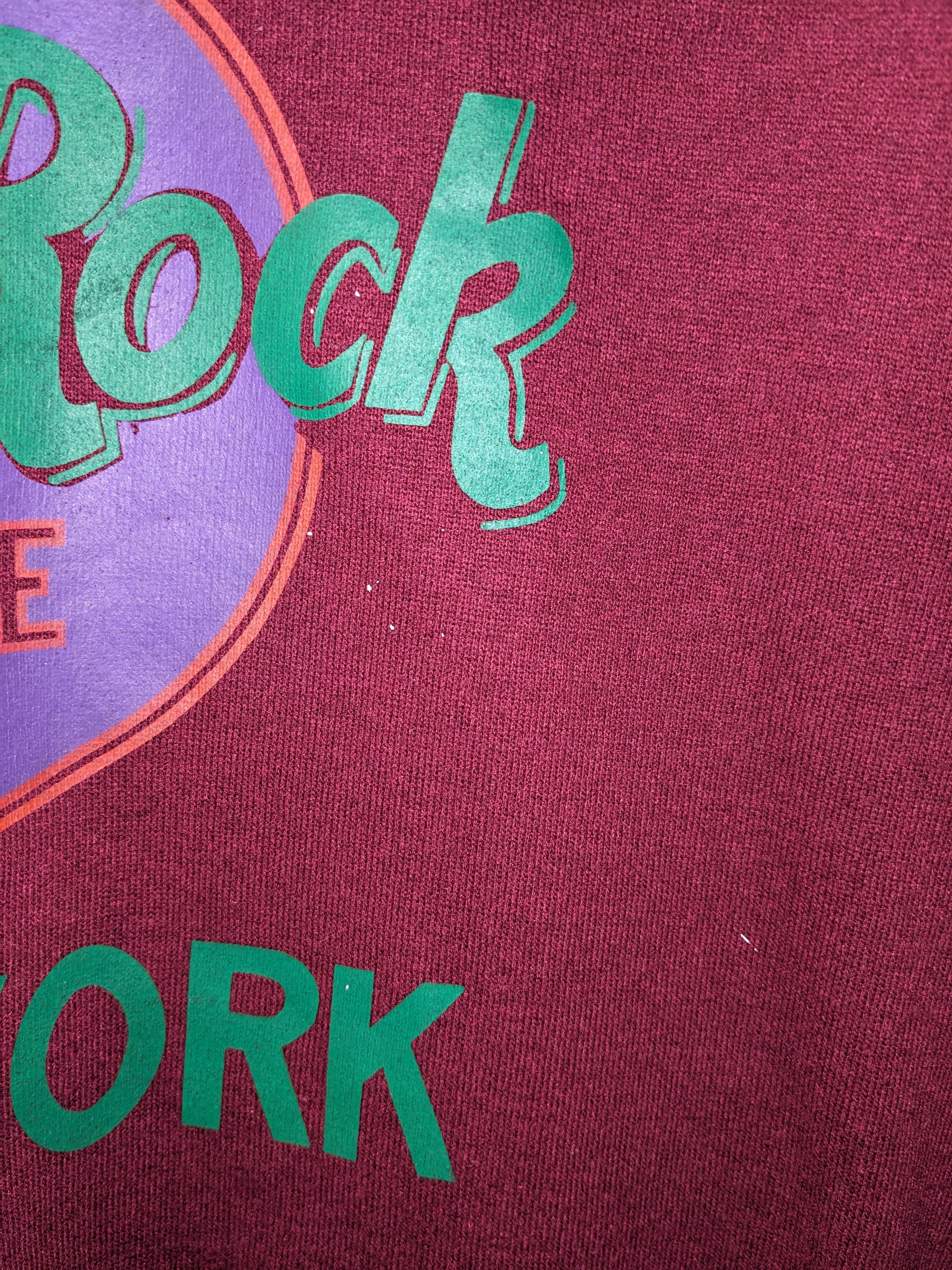 Hard Rock Cafe × Vintage Vintage 90s Hard Rock Cafe New York X-Large Sweatshirt Size US XL / EU 56 / 4 - 7 Thumbnail