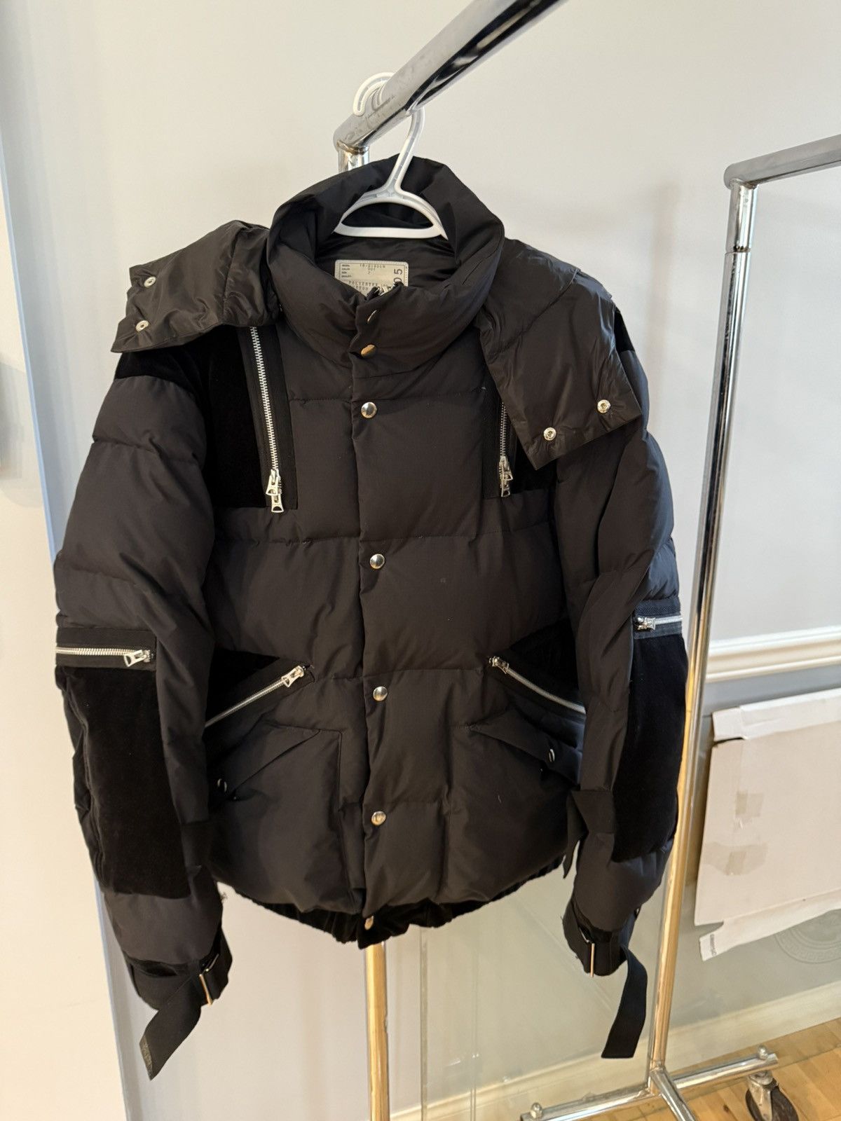 ジャケット・アウター sacai fabric combo coat sacai fabric combo coat