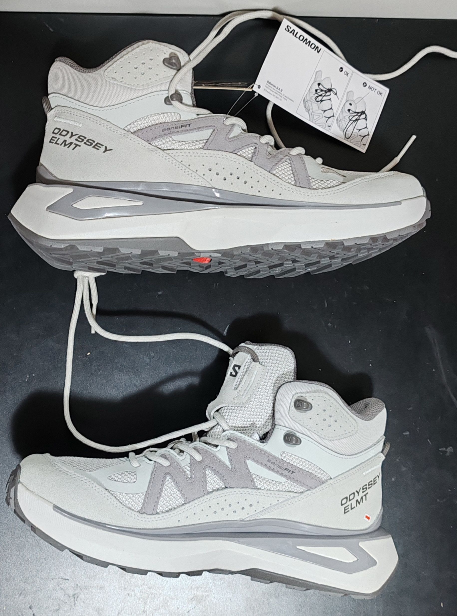 Salomon Salomon Odyssey ELMT MiD GTX /Metal /Lunar Tg:42 2/3 Size US 9.5 / EU 42-43 - 10 Thumbnail