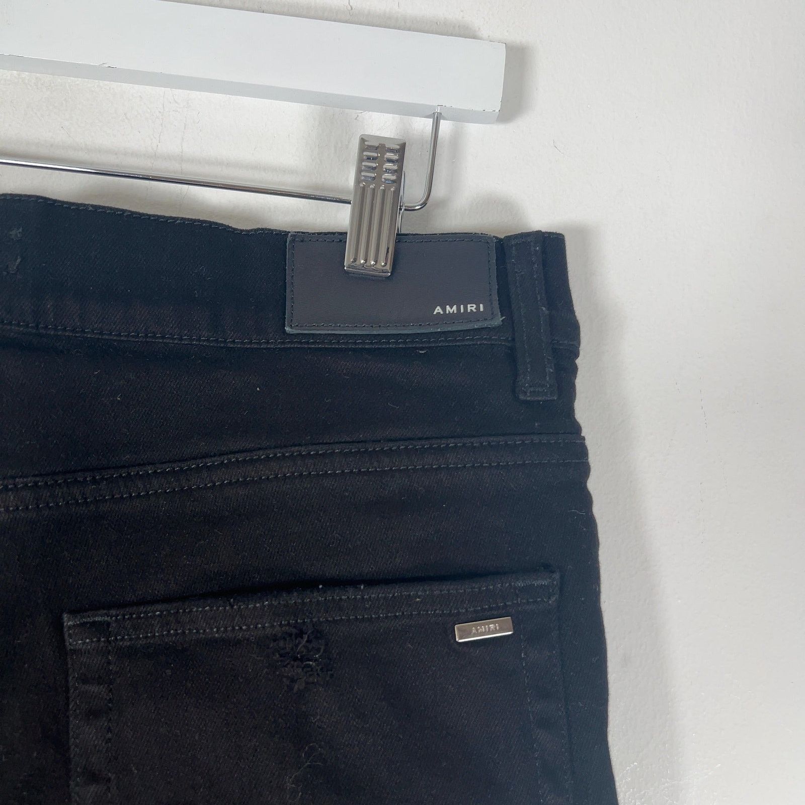 Amiri Amiri MX1 White/Black Bandana Jeans Size US 34 / EU 50 - 10 Thumbnail