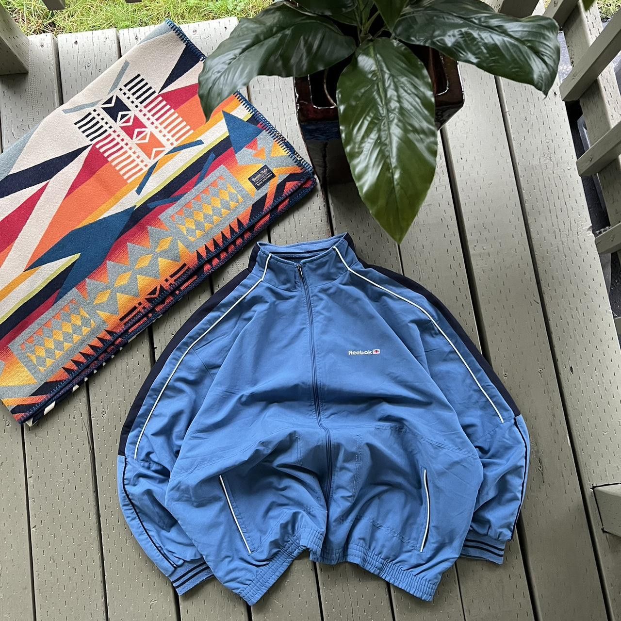 Reebok × Vintage Vintage 90's Reebok Windbreaker Jacket Size US XXL / EU 58 / 5 - 3 Thumbnail