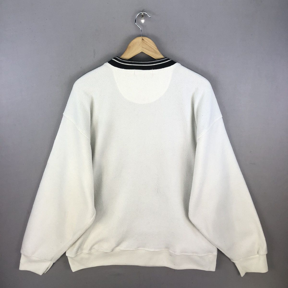 Japanese Brand Vintage 2000s Magic Son Black Monotone Sweater Size US L / EU 52-54 / 3 - 6 Thumbnail