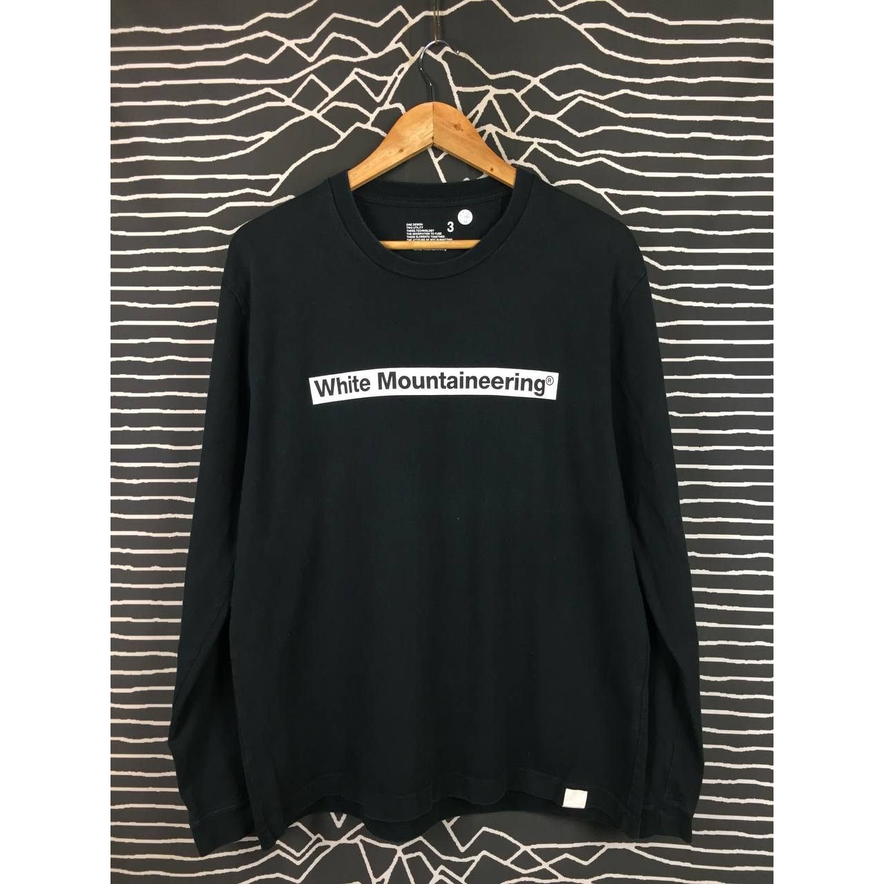 Japanese Brand × White Mountaineering White Mountaineering Box Logo Long Sleeve Tee Size US L / EU 52-54 / 3 - 1 Thumbnail